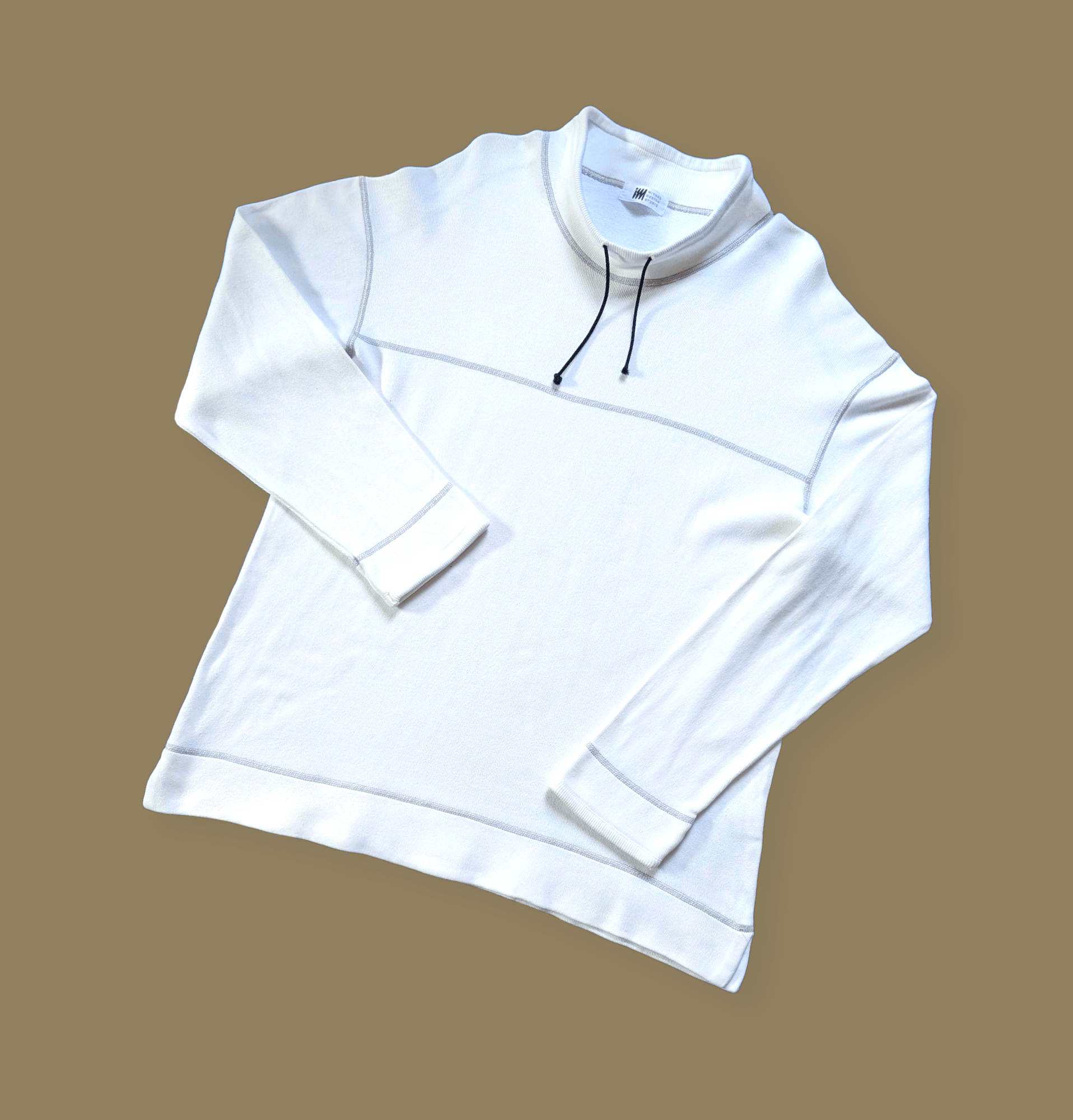 Issey Miyake × Tsumori Chisato × Vintage Vintage Issey Miyake Studio Mock Style Pullover Sweatshirt Size US M / EU 48-50 / 2 - 1 Thumbnail