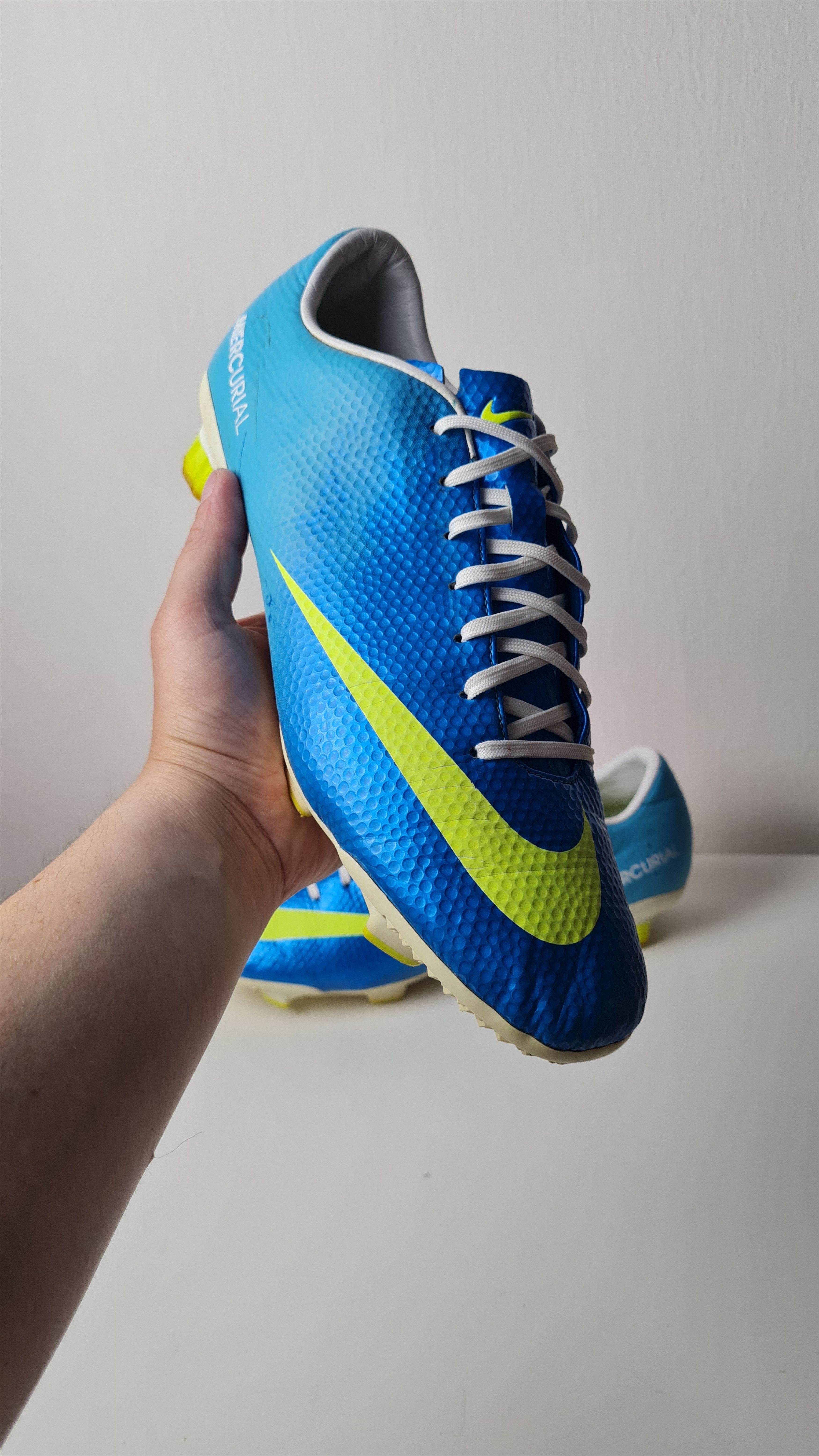 Adidas Rare football Caps Nike Mercurial Vapor IX FG 555447-474 Size US 11.5 / EU 44-45 - 8 Thumbnail
