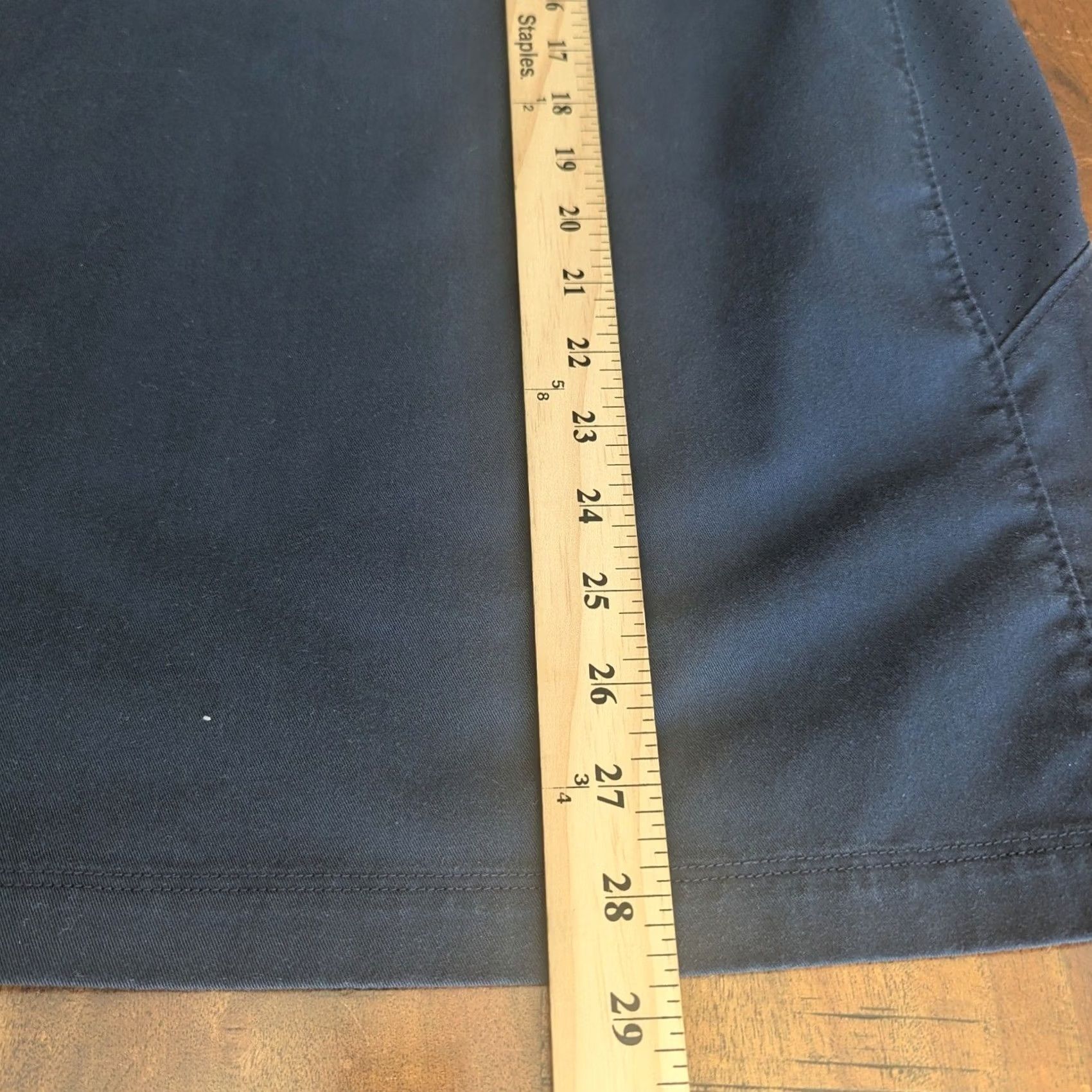 Vintage 5.11 Tactical Button-Up Shirt Navy Blue Short Sleeve Pockets Workwear Moisture Wicking Outdoor Rugged Button-Up Mens L Blue Size L / US 10 / IT 46 - 7 Thumbnail
