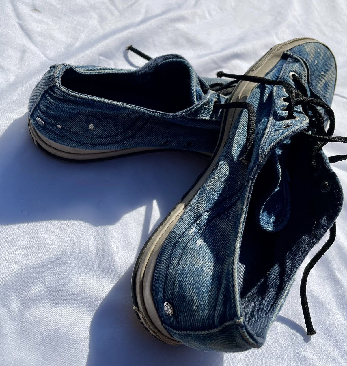 Diesel × Seditionaries × Vintage Diesel Denim Sneakers Size US 10 / EU 43 - 3 Thumbnail