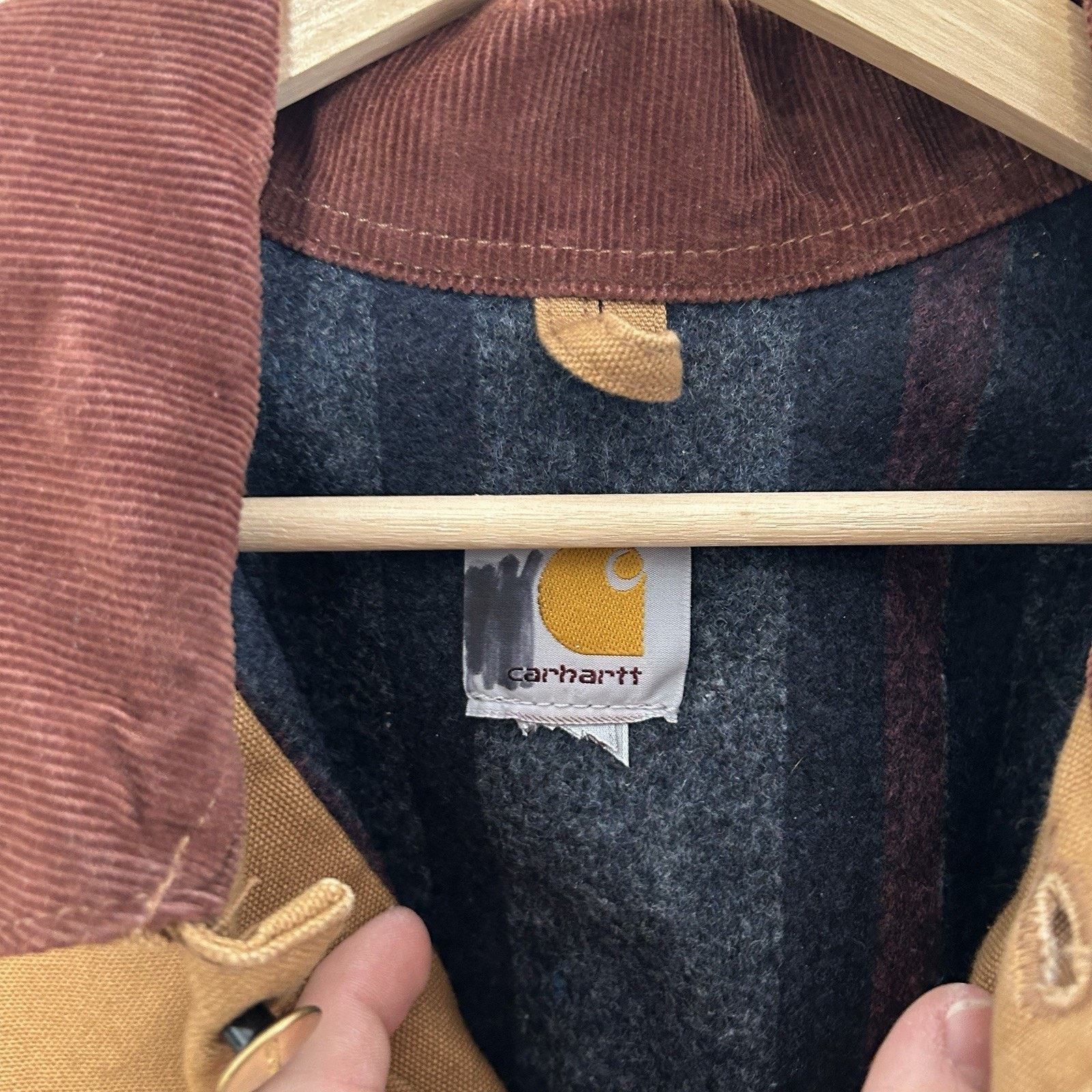 Carhartt Carhartt Blanket Lined Corduroy Collar Chore Coat “Brown” Size US XL / EU 56 / 4 - 11 Thumbnail