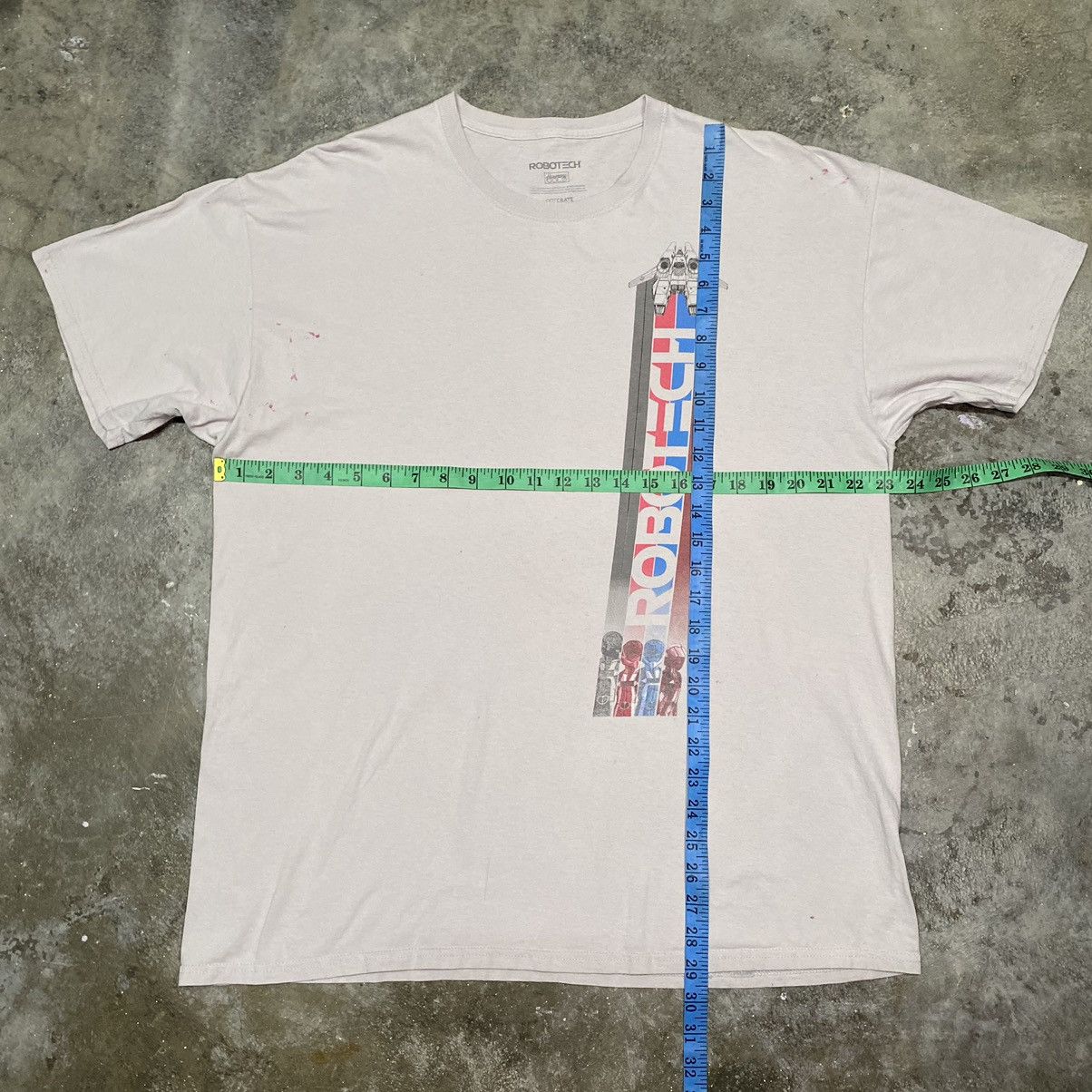 Anime × Cartoon Network × Vintage RARE ROBOTECH MACROSS MECHA ANIME T SHIRT Size US XL / EU 56 / 4 - 9 Thumbnail