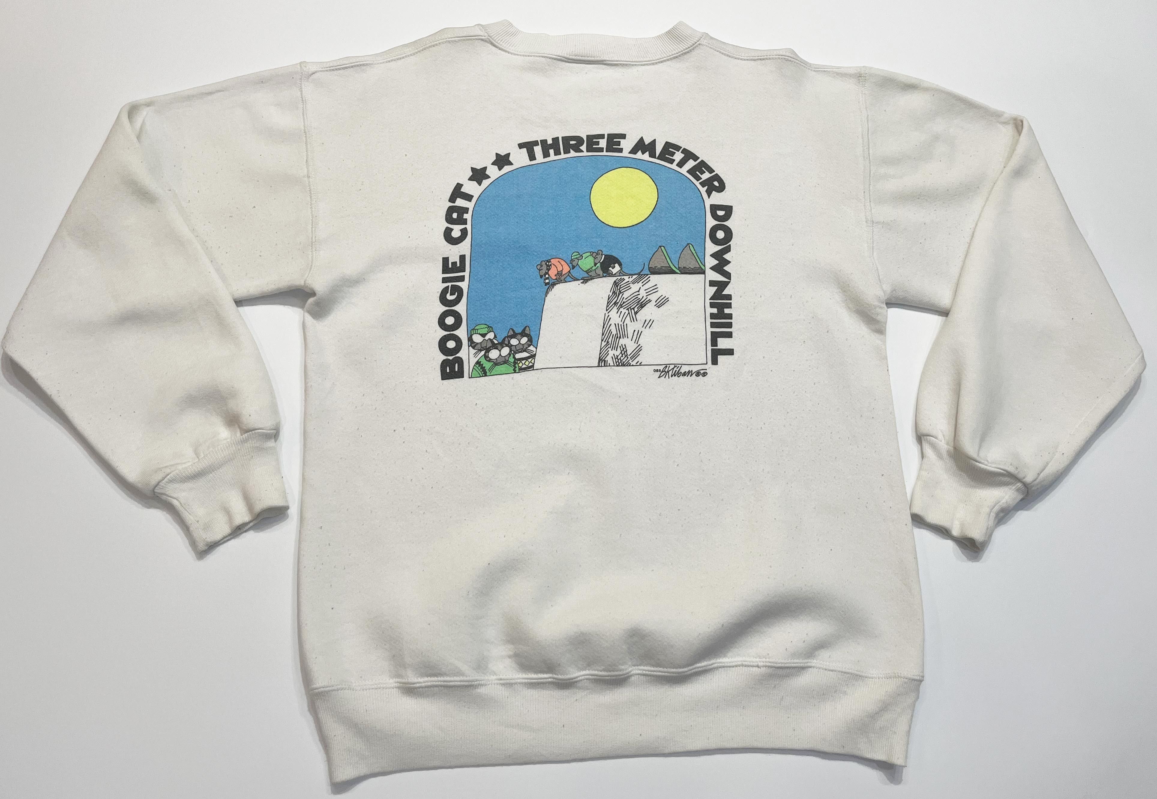Vintage Vintage Crazy Shirt Boogie Cat Kliban Crewneck Sweatshirt Size US M / EU 48-50 / 2 - 4 Thumbnail