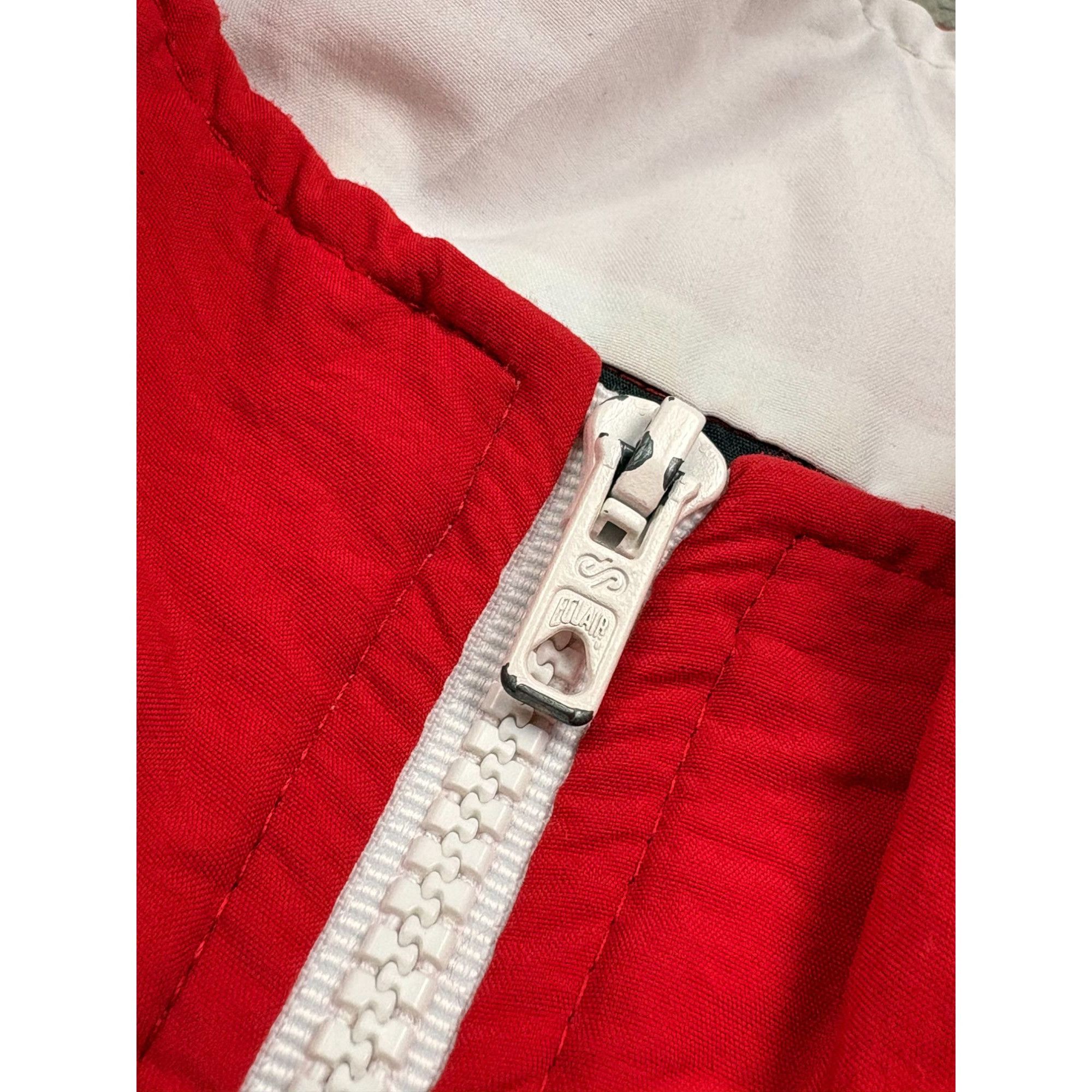 Adidas Adidas Red & White Vintage Taekwondo Jacket With Bold Stripe Size US L / EU 52-54 / 3 - 12 Thumbnail