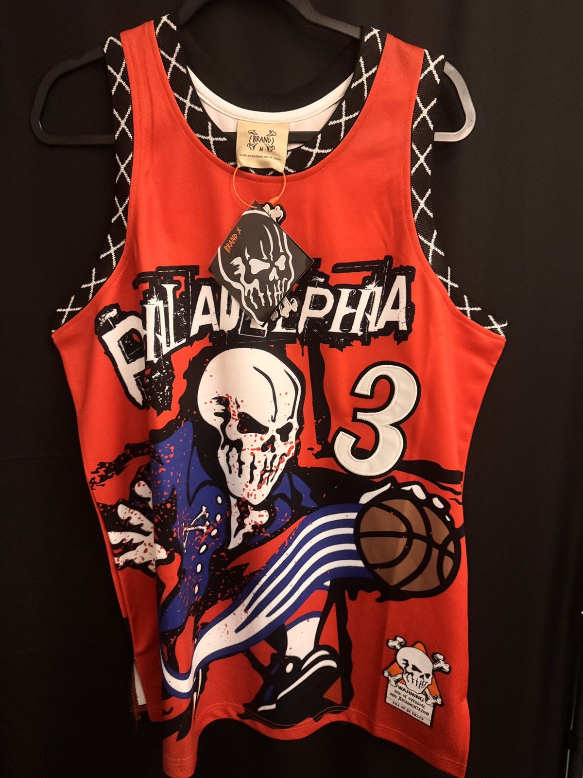 Other BRAND X PHILADELPHIA THE ANSWER BASKETBALL JERSEY Size US M / EU 48-50 / 2 - 1 Thumbnail