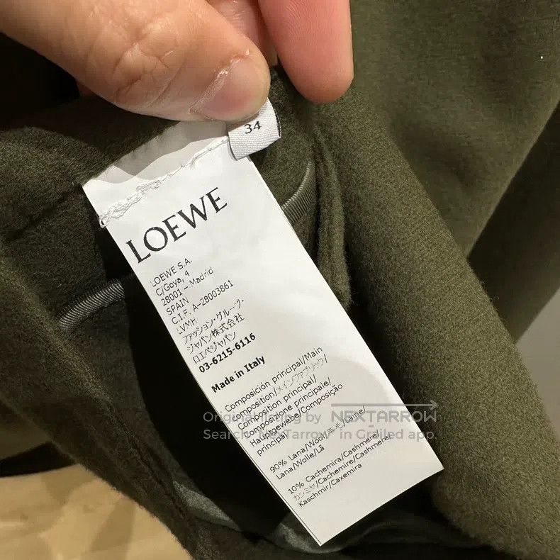 Loewe Loewe Wool and Cashmere Cape Coat Size XXS / US 00 / IT 34 - 4 Thumbnail
