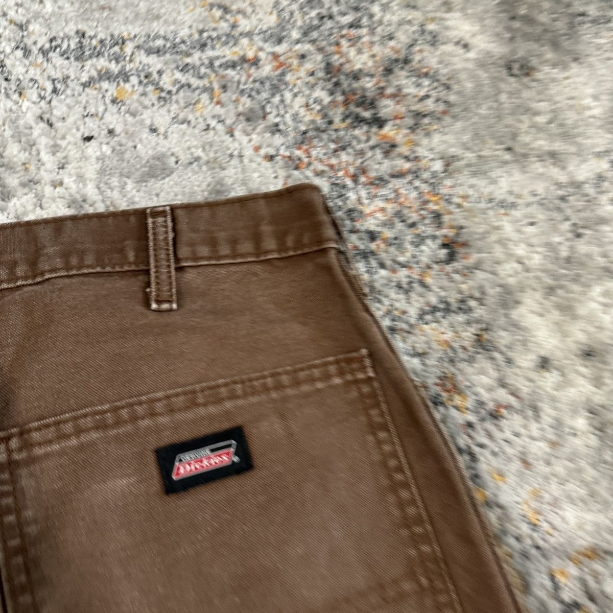 Dickies × Vintage Essential Vintage y2k Dickies brown wide leg carpenter pants Size US 40 / EU 56 - 3 Thumbnail