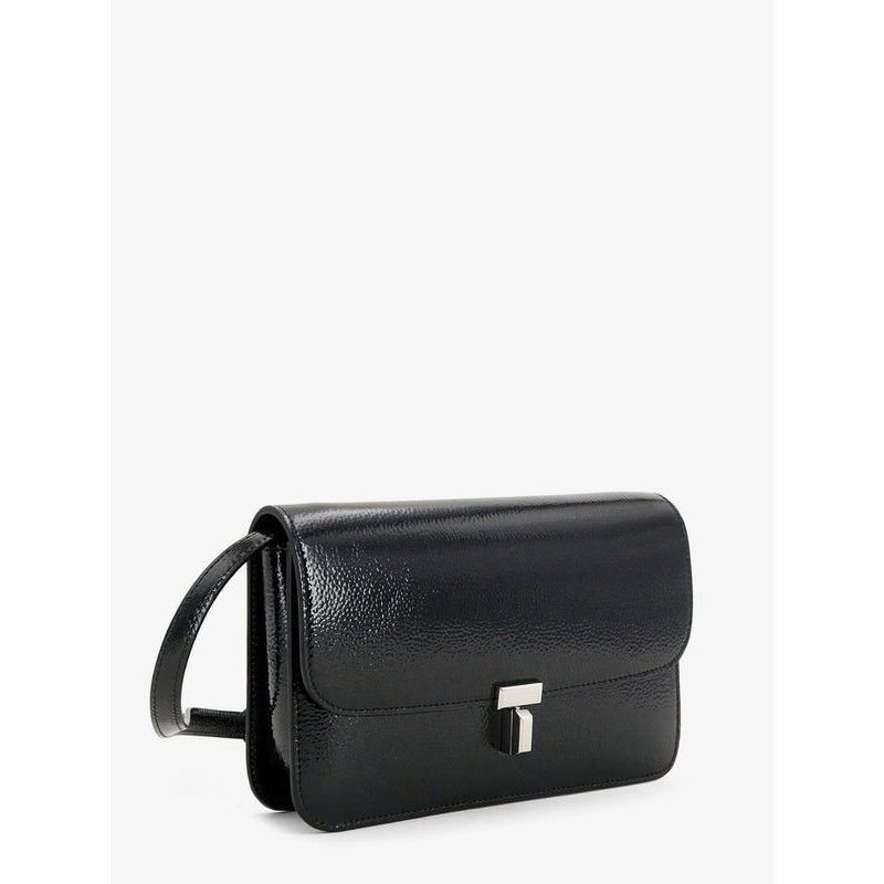 Toteme TOTEME T-Lock Black Patent Crossbody Bag New & Authentic Size ONE SIZE - 3 Thumbnail