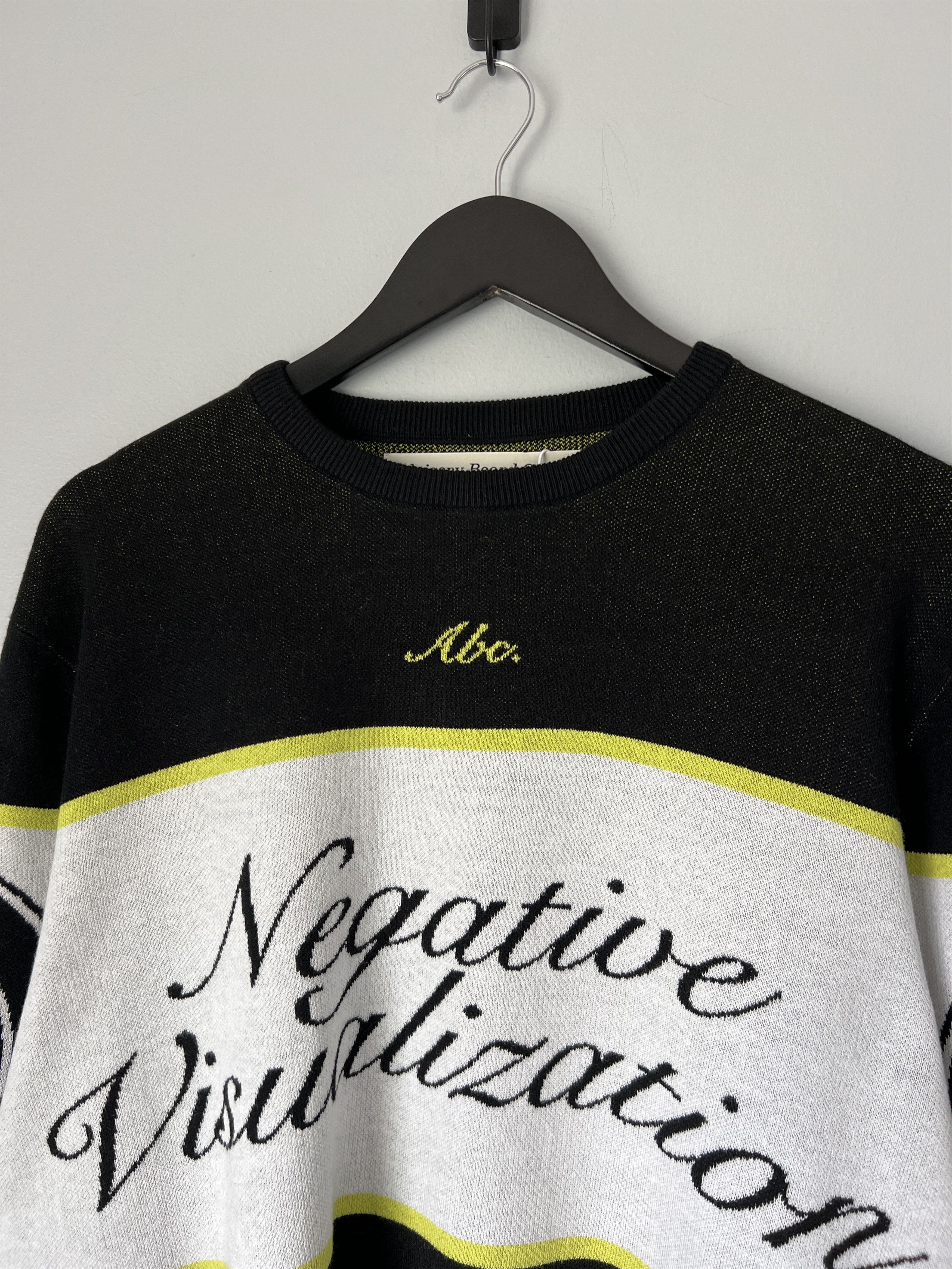 Advisory Board Crystals Advisory Board Crystals Negative Visualization Sweater Black Size US L / EU 52-54 / 3 - 2 Thumbnail