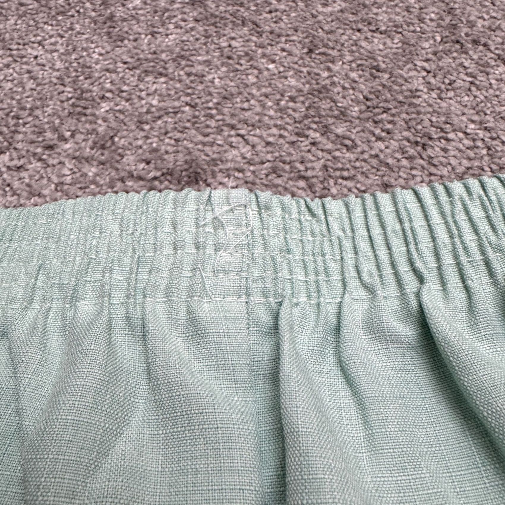 Haband VINTAGE Haband Dress Pants Women's 14 Light Green Straight Leg Pull On Size 36" / US 14 / IT 50 - 5 Thumbnail