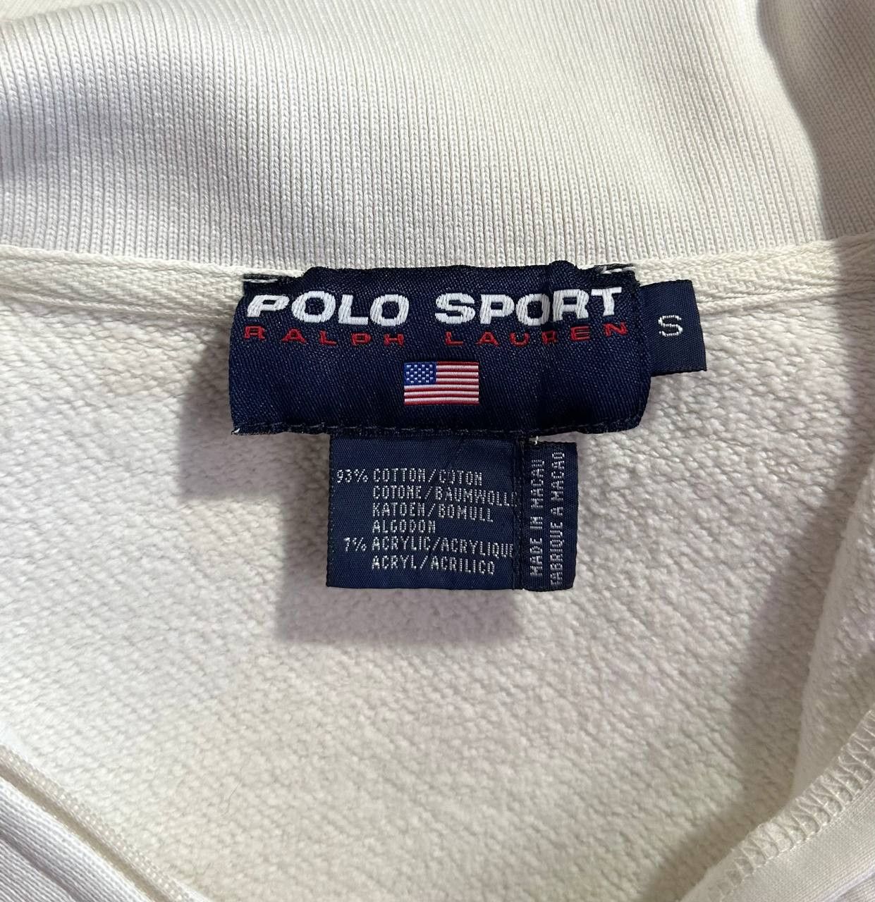 Polo Ralph Lauren Polo Sport Ralph Lauren polo pullover Sweatshirt 1/4 Zip Size S / US 4 / IT 40 - 3 Thumbnail