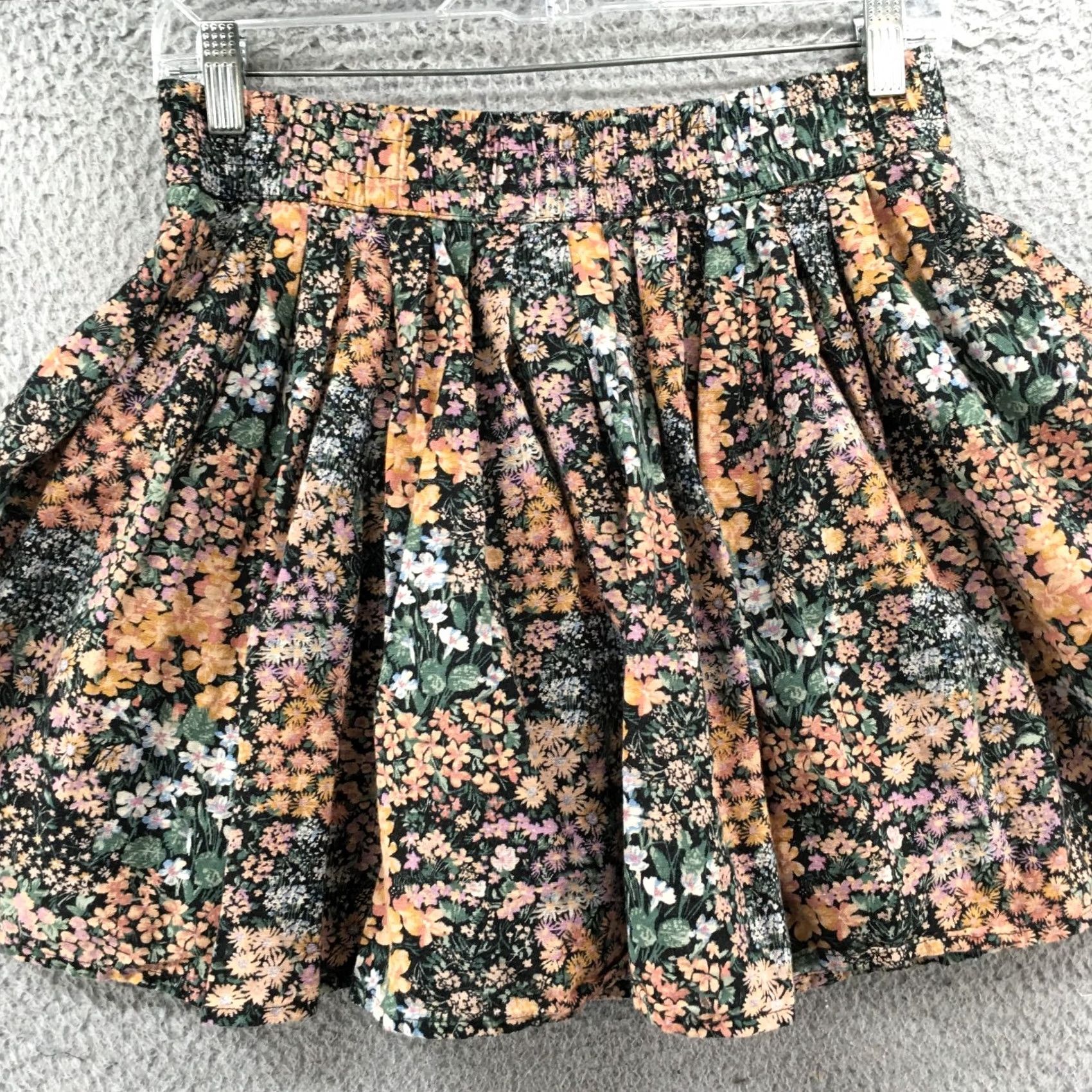 American Eagle Outfitters American Eagle Outfitters Skirt Womens M Multicolor Floral Elastic A-Line Short, Middle Rise, Lightweight, 28X25 Size 32" / US 10 / IT 46 - 7 Thumbnail