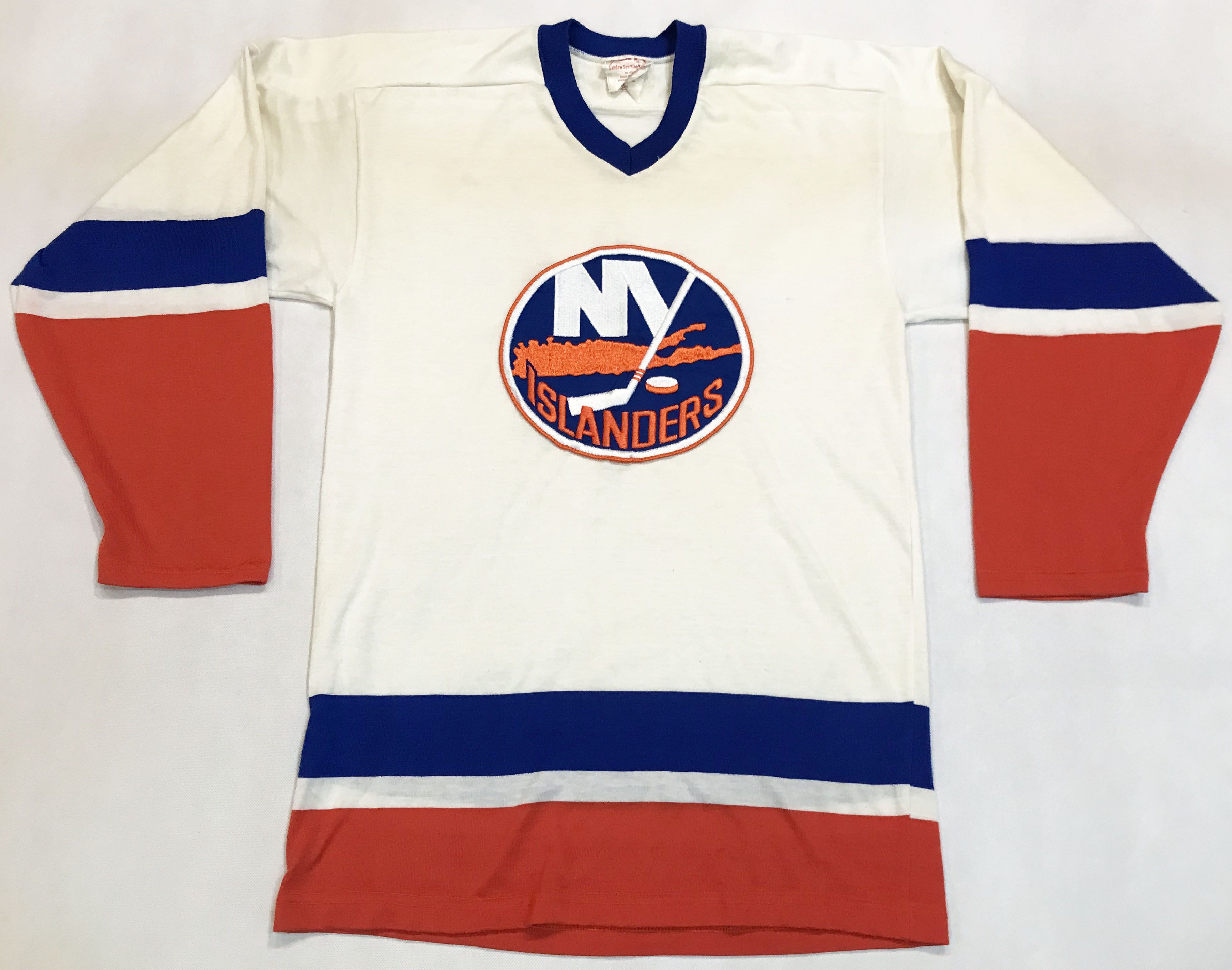 NHL × Vintage Vintage Sandow New York Islanders NHL Hockey Jersey Size US S / EU 44-46 / 1 - 1 Thumbnail