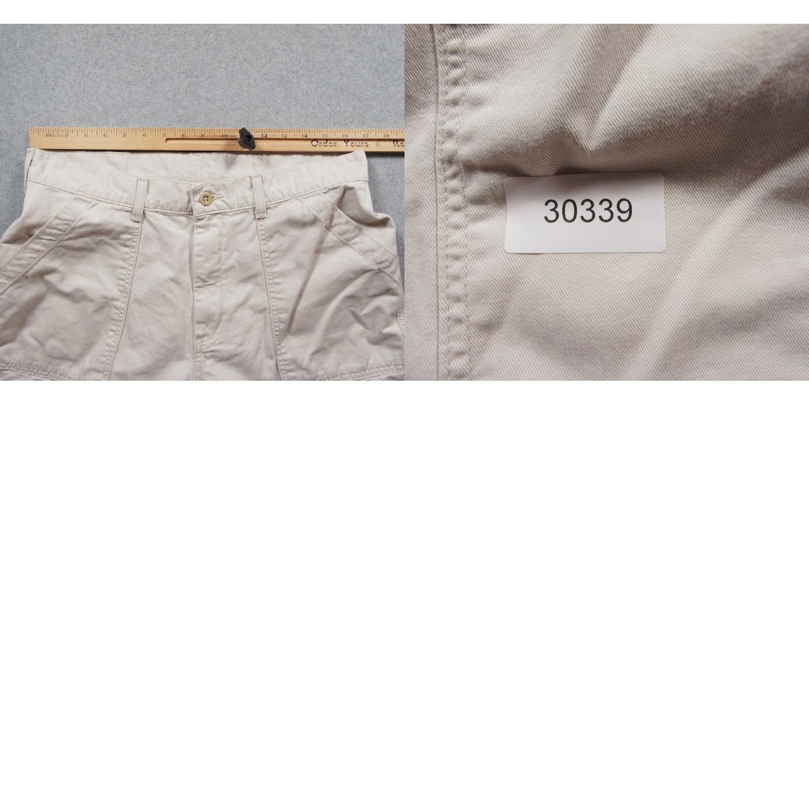 Polo Ralph Lauren VINTAGE Polo Jeans Ralph Lauren Shorts Mens 32 Beige Cargo Field Utility Y2K Size US XS / EU 42 / 0 - 9 Thumbnail