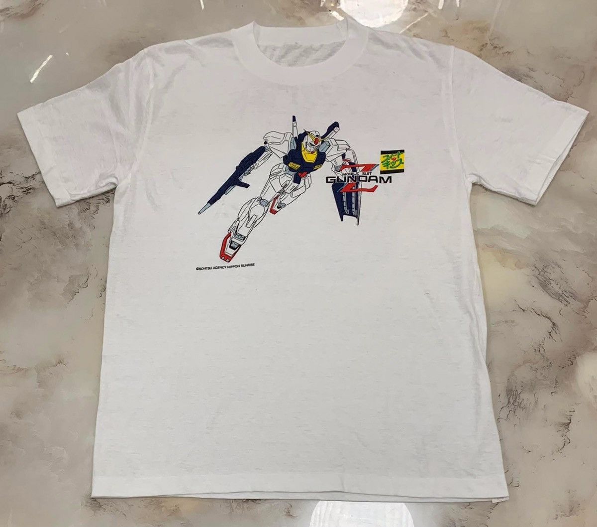 Vintage RARE VINTAGE GUNDAM Z MOBILE SUIT TSHIRT Size US XS / EU 42 / 0 - 3 Thumbnail