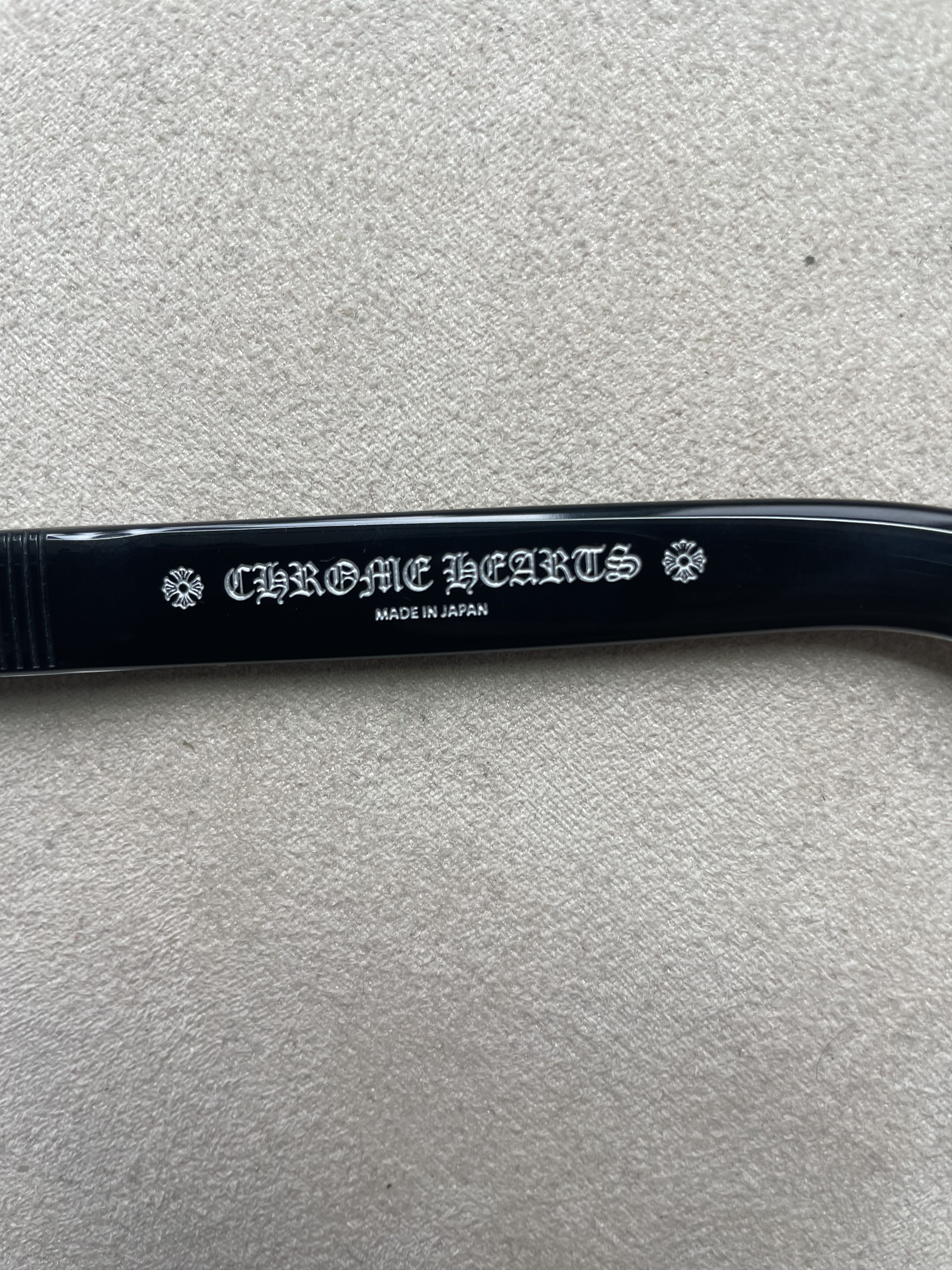 Chrome Hearts Chrome Hearts Pen 15 BK Glasses Frame Size ONE SIZE - 10 Thumbnail