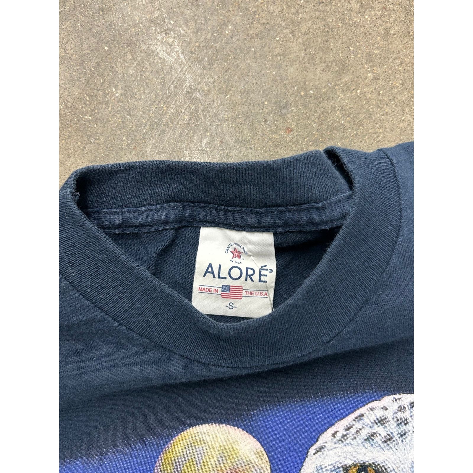 Vintage Vintage 2002 Single Stitch Owl Nature T-Shirt size Small Size US S / EU 44-46 / 1 - 2 Thumbnail