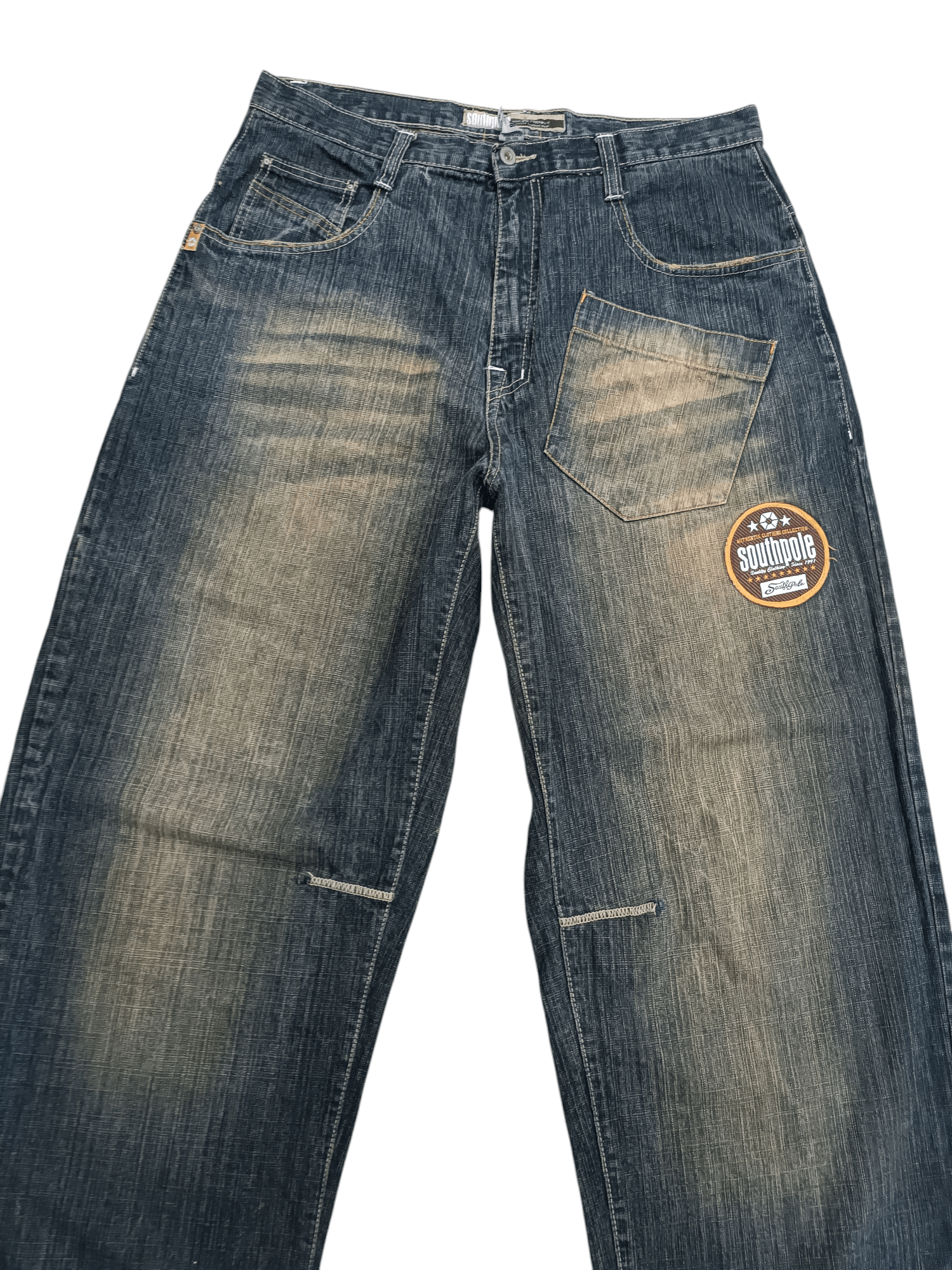 JNCO Vintage Y2K Southpole Baggy Faded Jeans Size US 38 / EU 54 - 7 Thumbnail