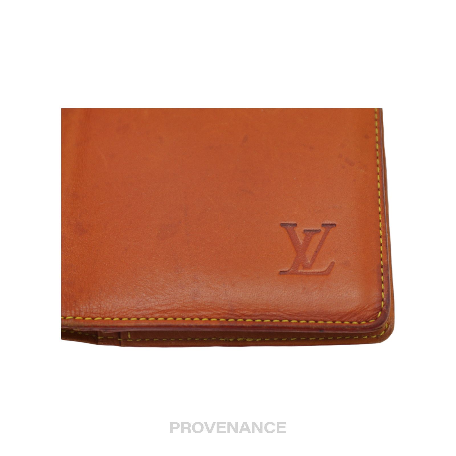 Louis Vuitton 🔴 Louis Vuitton Long Wallet - Nomade Caramel Leather Size ONE SIZE - 6 Thumbnail