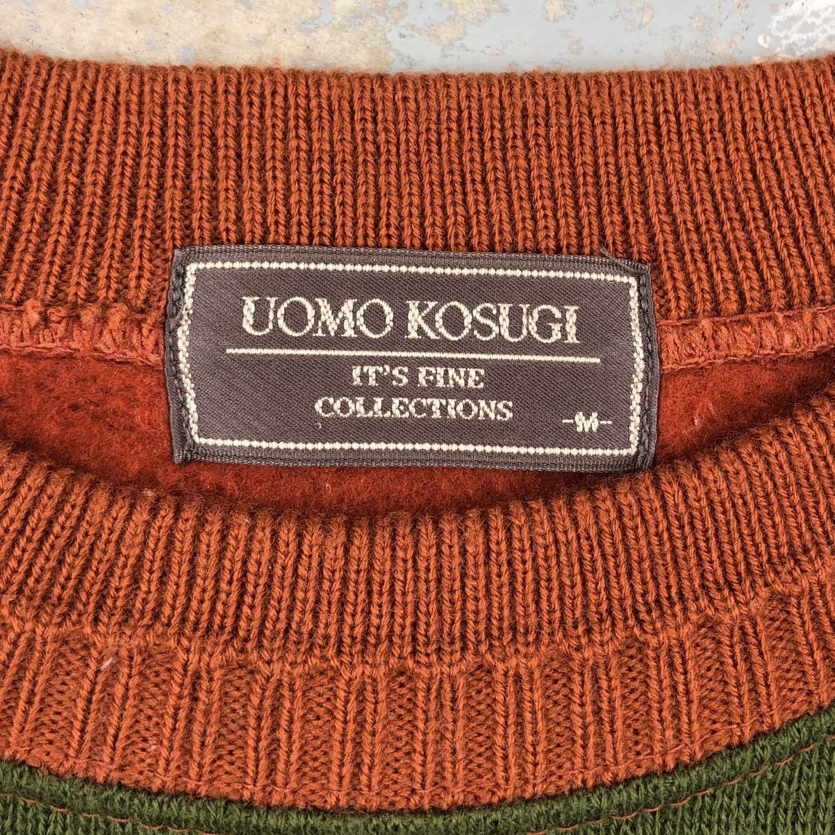 Japanese Brand Japanese Brand Men’s UOMO KOSUGI Wool Sweatshirts Size US M / EU 48-50 / 2 - 9 Thumbnail
