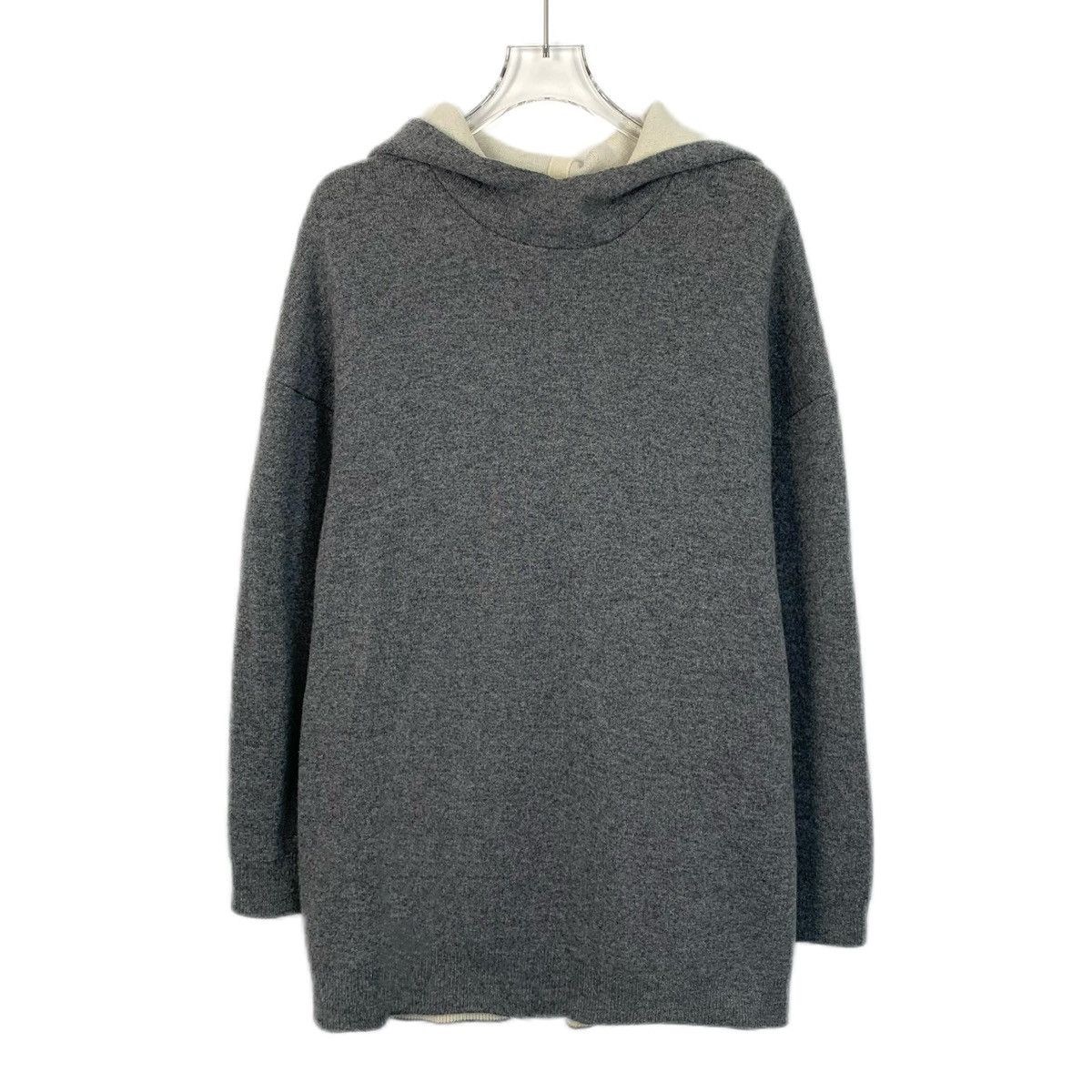 Dior Christian Dior Hooded Long Sleeve Knit Top K26WX Size XS / US 0-2 / IT 36-38 - 2 Thumbnail