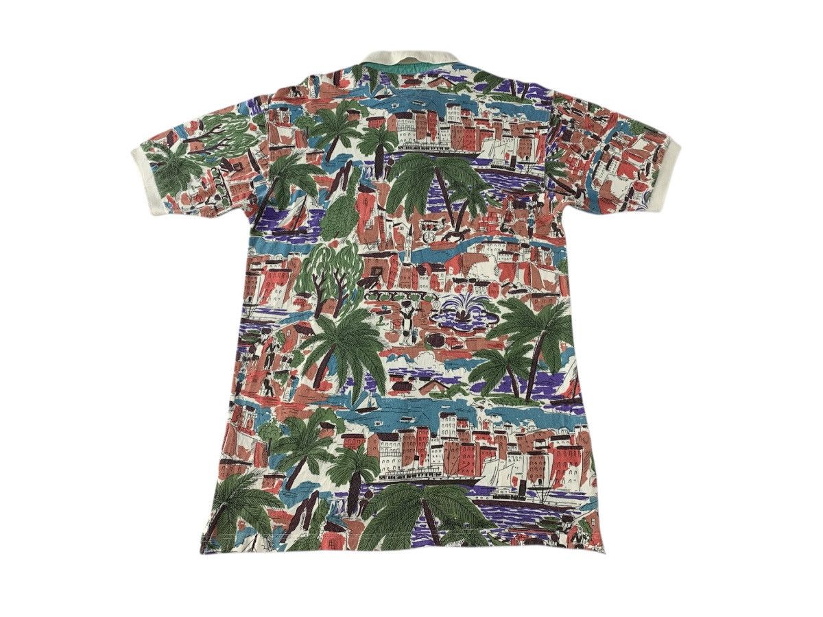 Tommy Hilfiger 90s Tommy Hilfiger Hawaiian Landscape Polo Tee Size US L / EU 52-54 / 3 - 2 Thumbnail