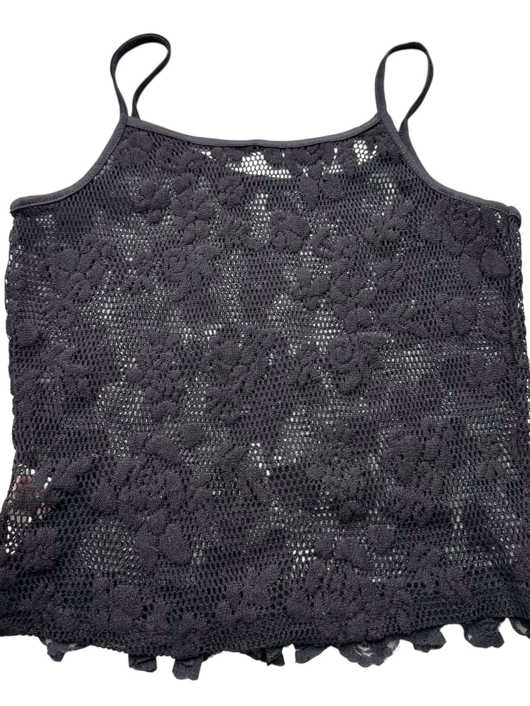 Vintage Vintage Mesh Tank Top M30(E16)D15(V62) Size XS / US 0-2 / IT 36-38 - 4 Thumbnail