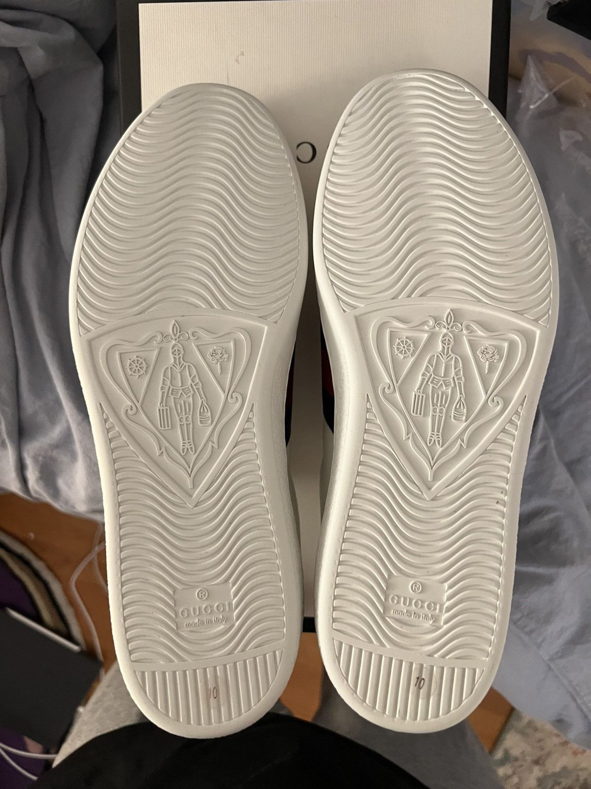 Gucci Gucci New Ace GRG Tiger Sneaker - UK 10 Size US 10.5 / EU 43-44 - 6 Thumbnail