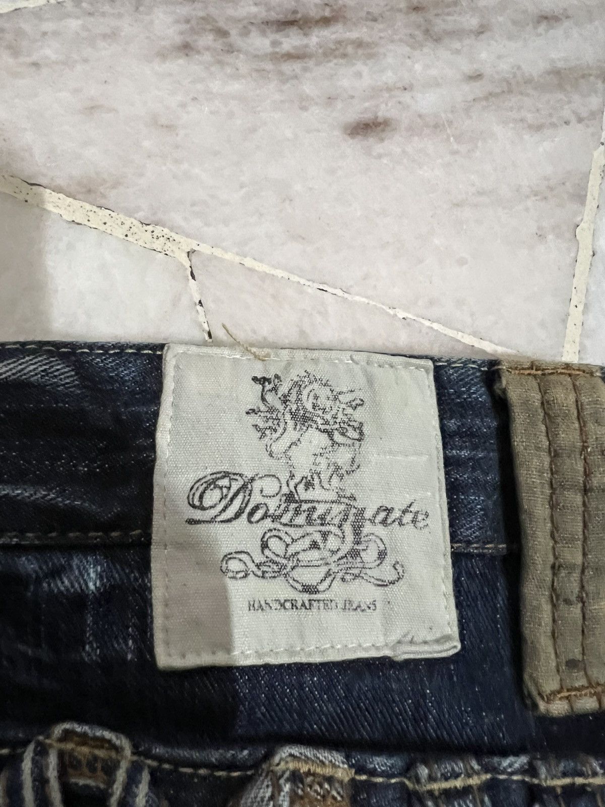 If Six Was Nine × Japanese Brand × Le Grande Bleu (L.G.B.) ✈️Double Waist✈️90’s Dominate Handcrafted Claw Jean Size US 29 - 22 Thumbnail