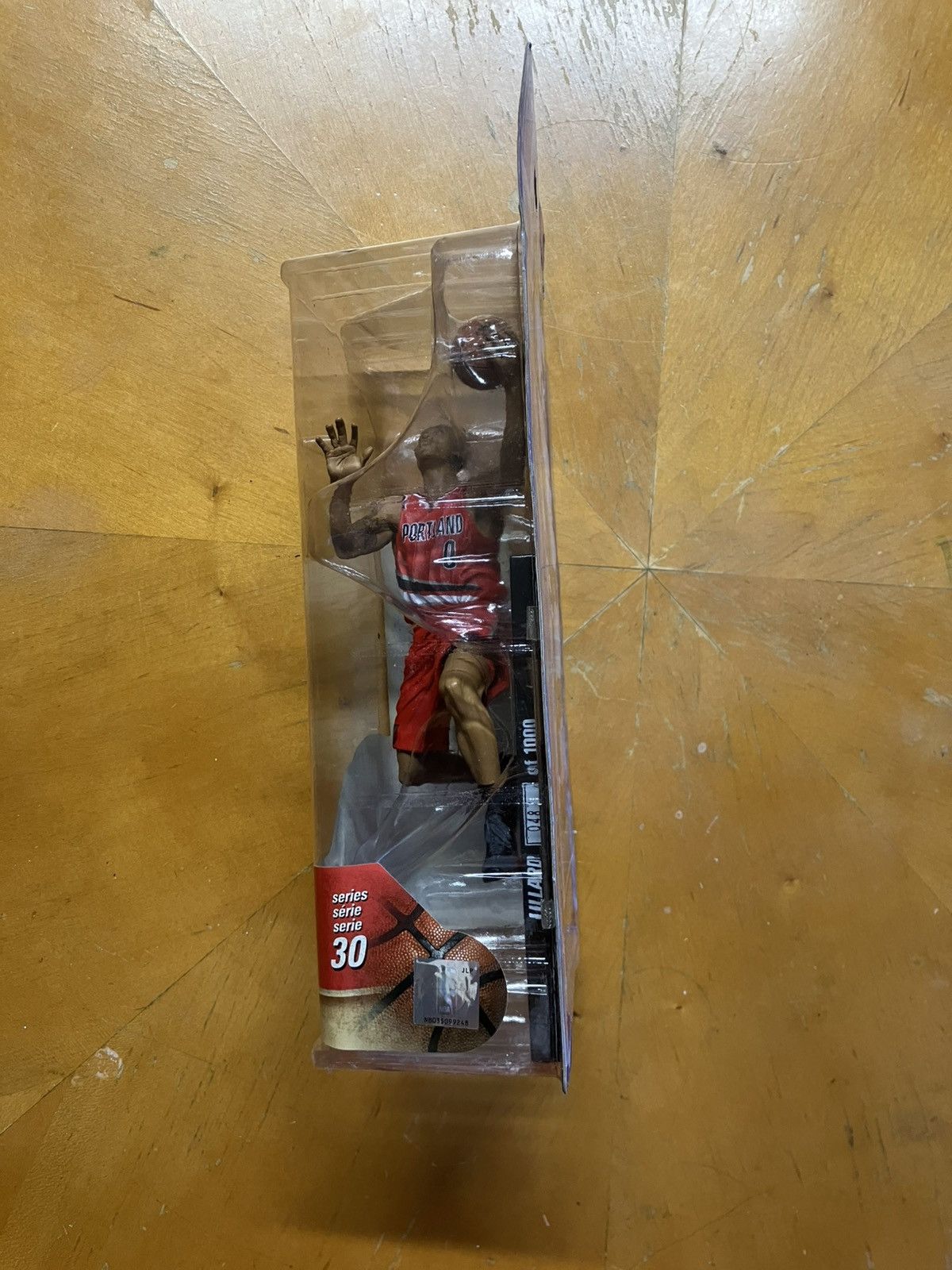 NBA McFarlane NBA 30 Damian Lillard Red Jersey Chase #487/1000 Size ONE SIZE - 3 Thumbnail