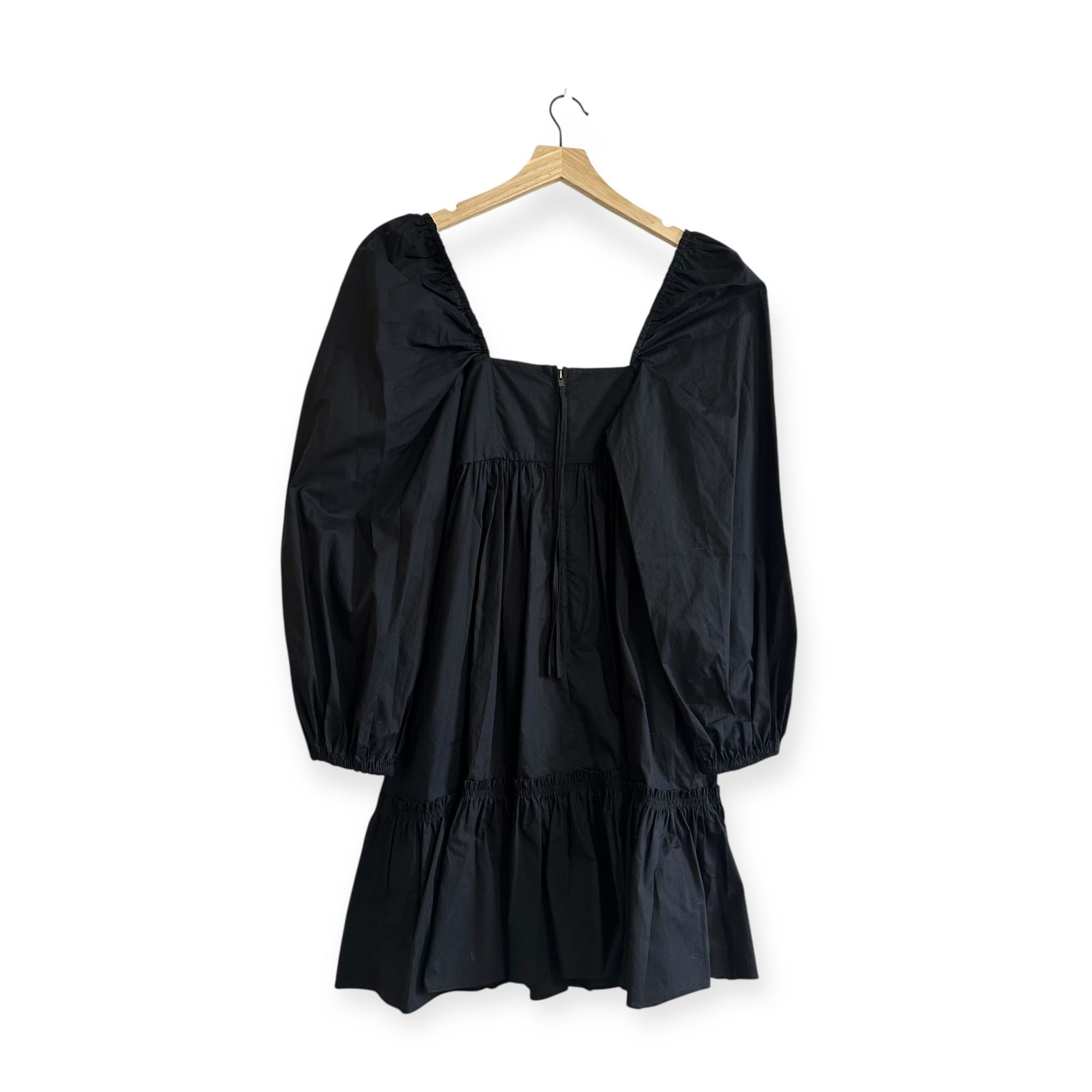 Ulla Johnson Ulla Johnson Alita Dress in Noir/Black, Mini Dress, Size 2, Size XS / US 0-2 / IT 36-38 - 2 Thumbnail