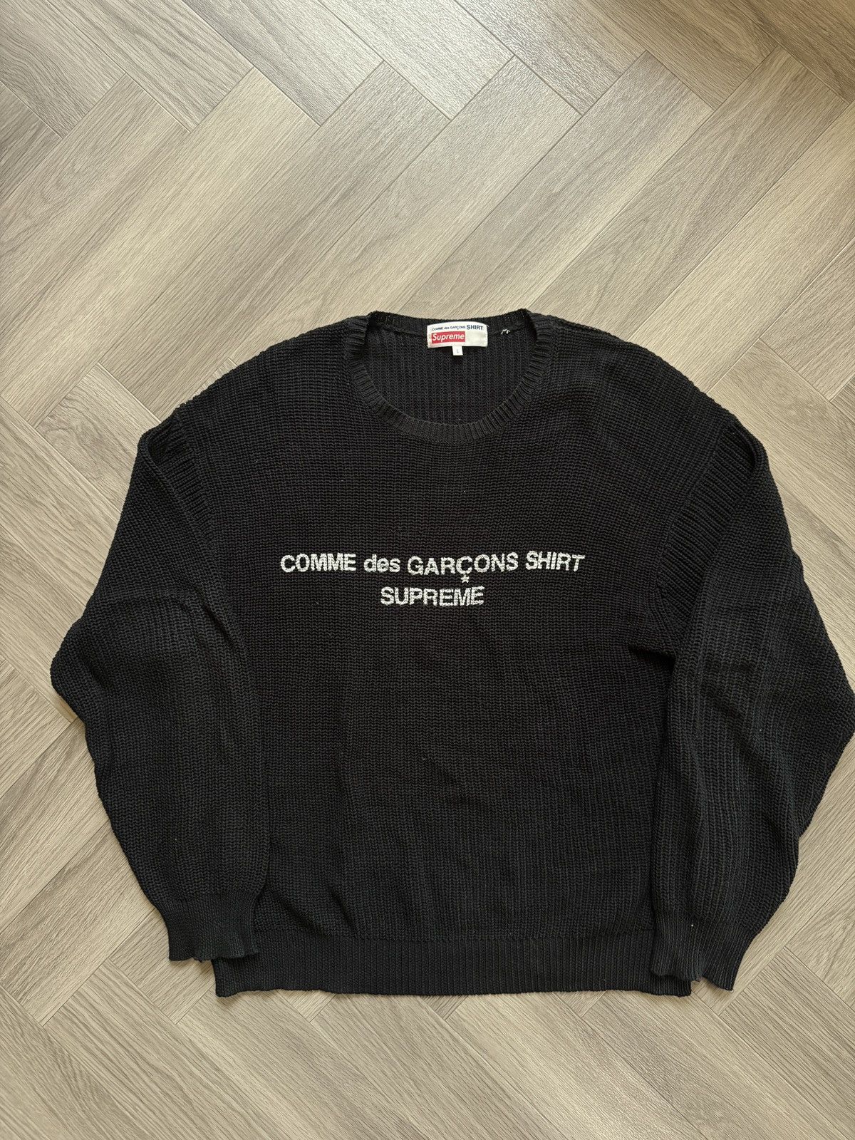 Comme des Garcons × Supreme Supreme Comme Des Garcons SHIRT Knit