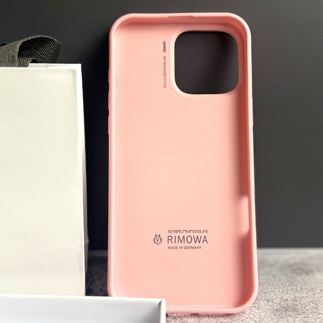 Rimowa Aluminum Metal Iphone 16 Pro Max Case Style In Pink, Men's — image 3 of 6