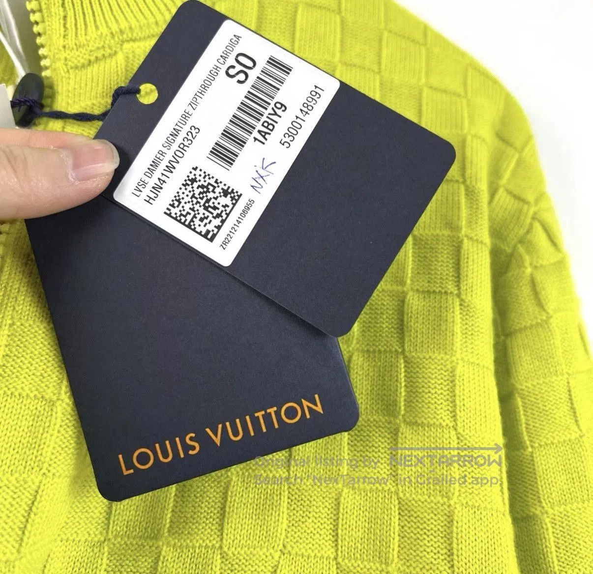 Louis Vuitton Green Zip. Size US S / EU 44-46 / 1 - 4 Thumbnail