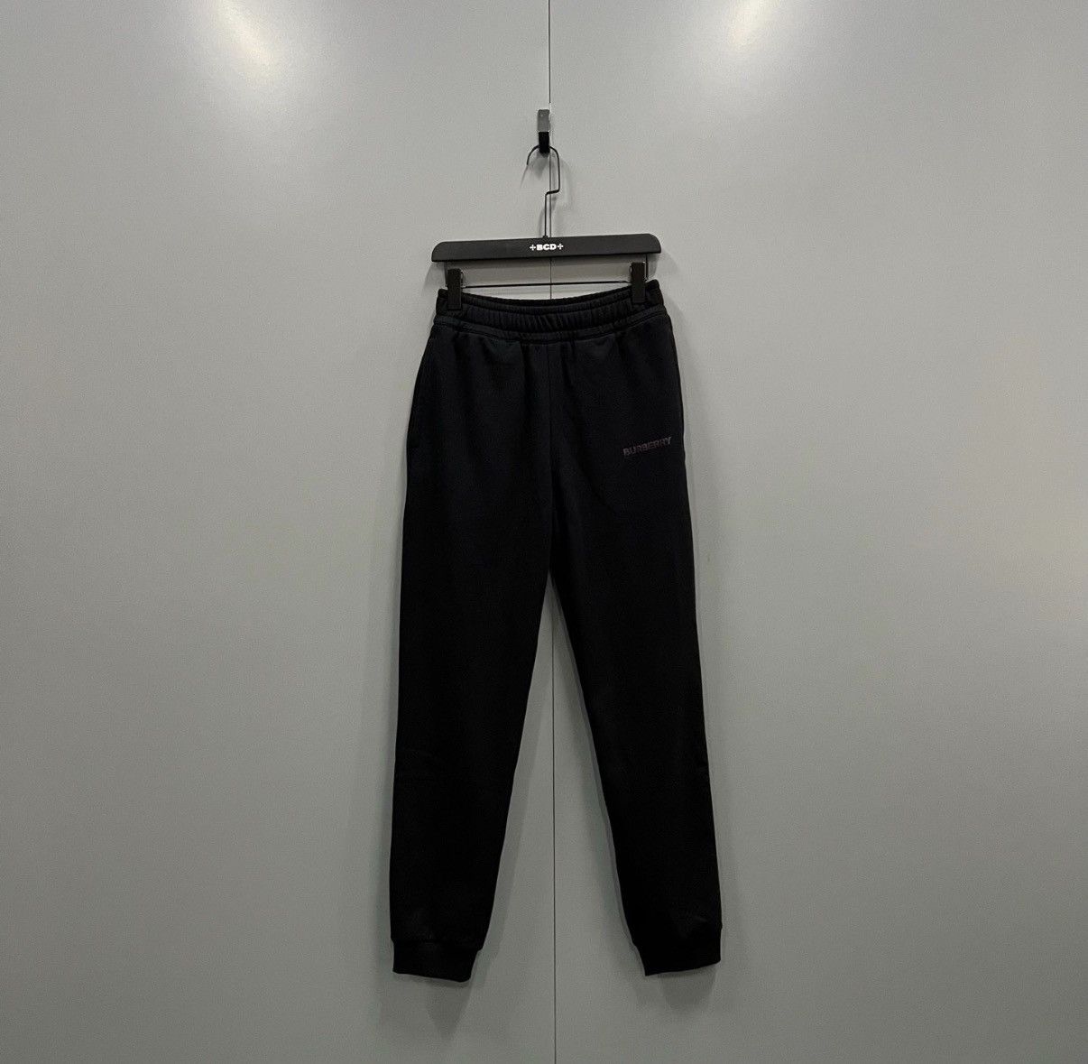 Burberry Burberry Black Mini Logo Sweatpants J41 Size 24" / US 00 / IT 34 - 1 Thumbnail