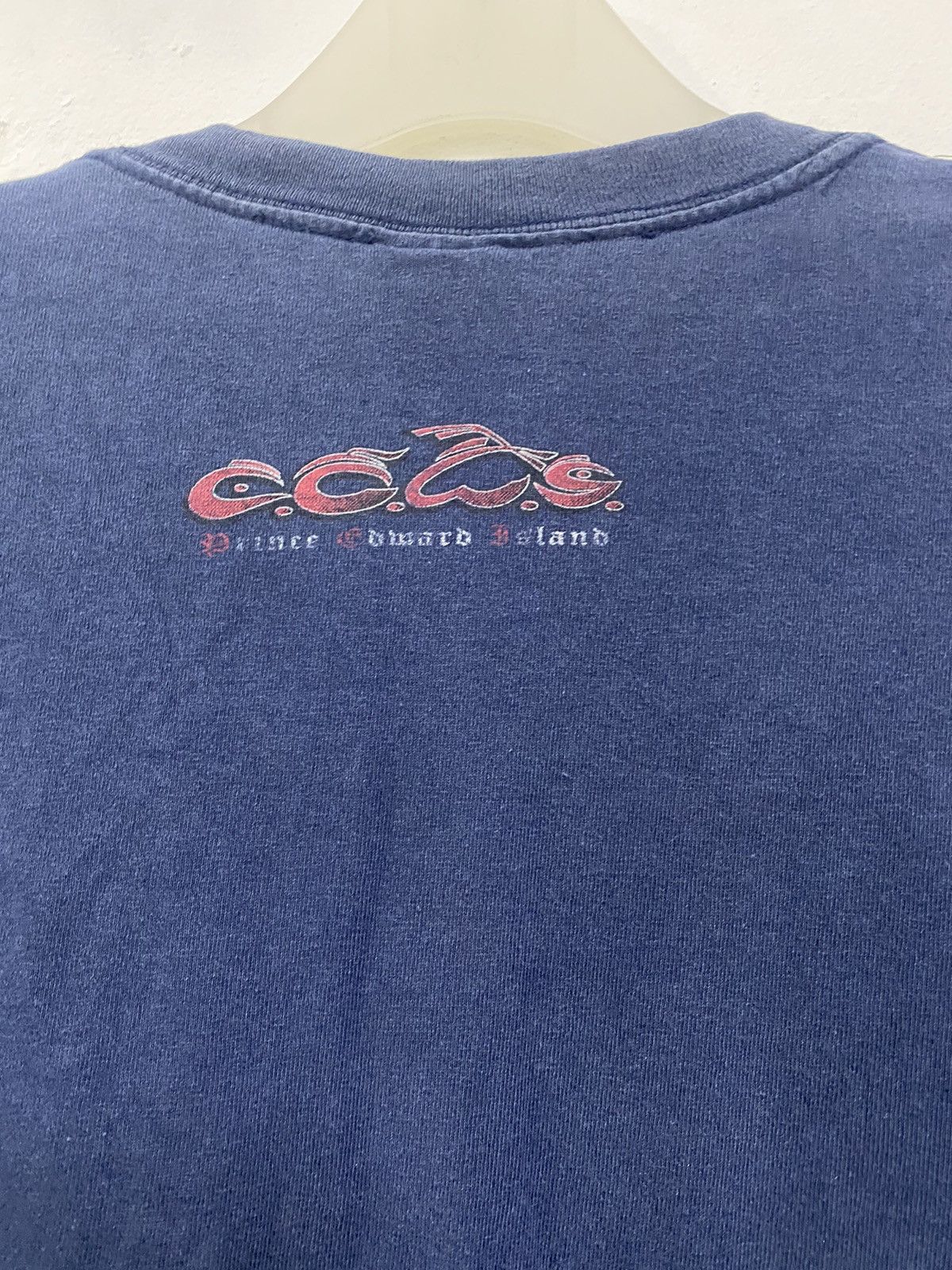 West Coast Choppers ORANGE COWNTY CHOPPERS THRASHED & DISTREES PARODY LOGO Size US XL / EU 56 / 4 - 8 Thumbnail