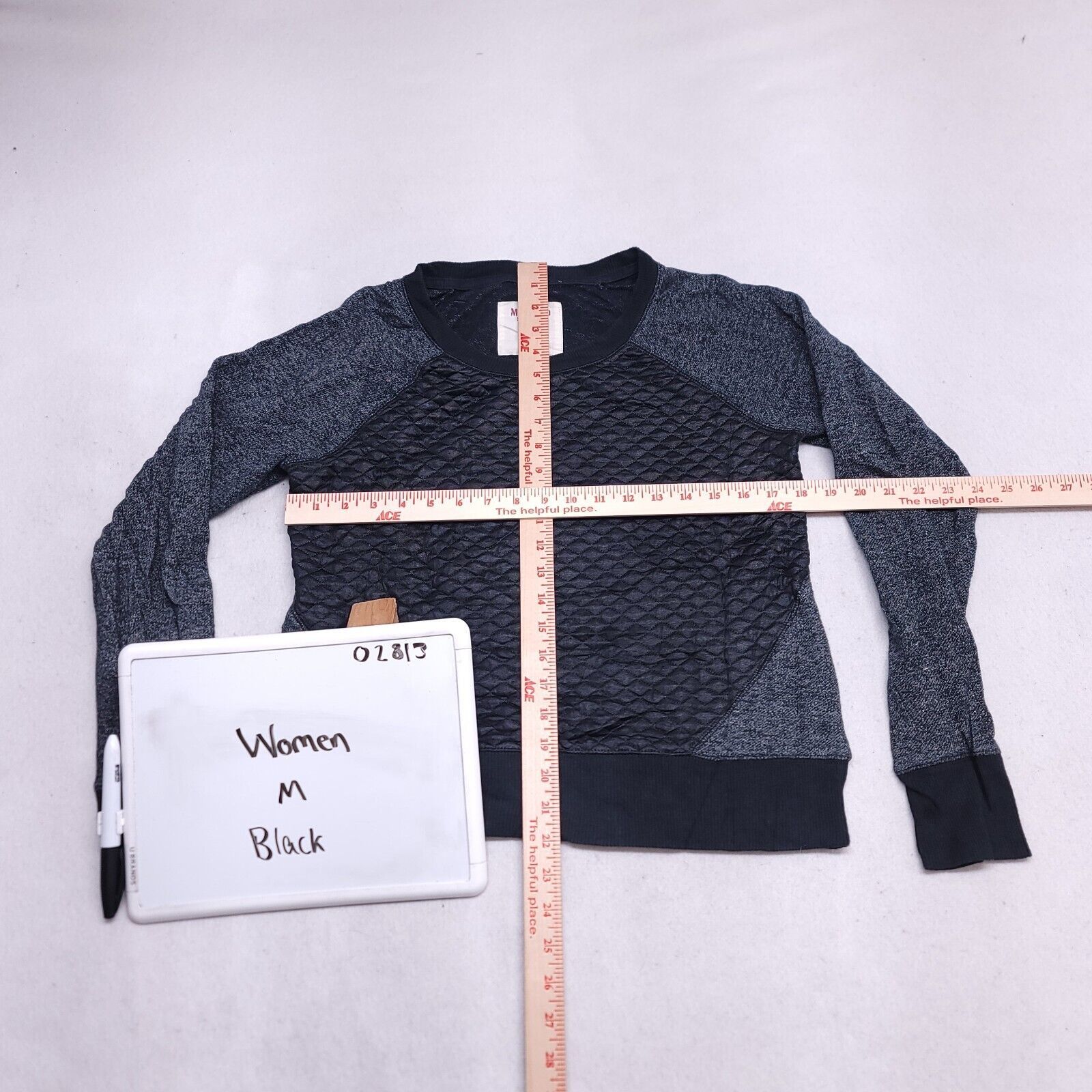 Mossimo Mossimo Supply Co Pullover Sweatshirt Womens Size M Black Size M / US 6-8 / IT 42-44 - 6 Thumbnail