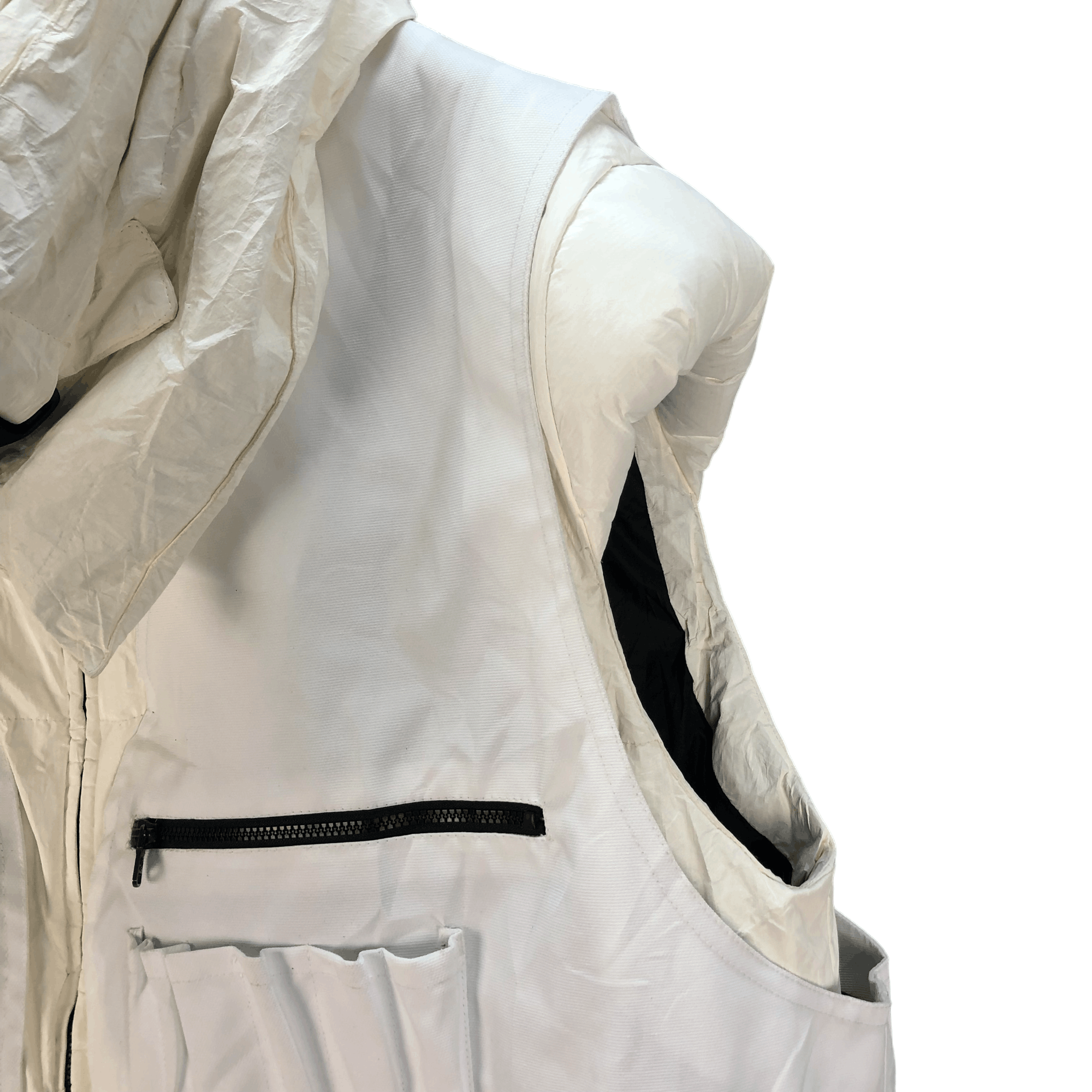 Colmar Colmar A.G.E. by Shayne Oliver White Utility Vest #6509-70 Size US XXL / EU 58 / 5 - 11 Thumbnail