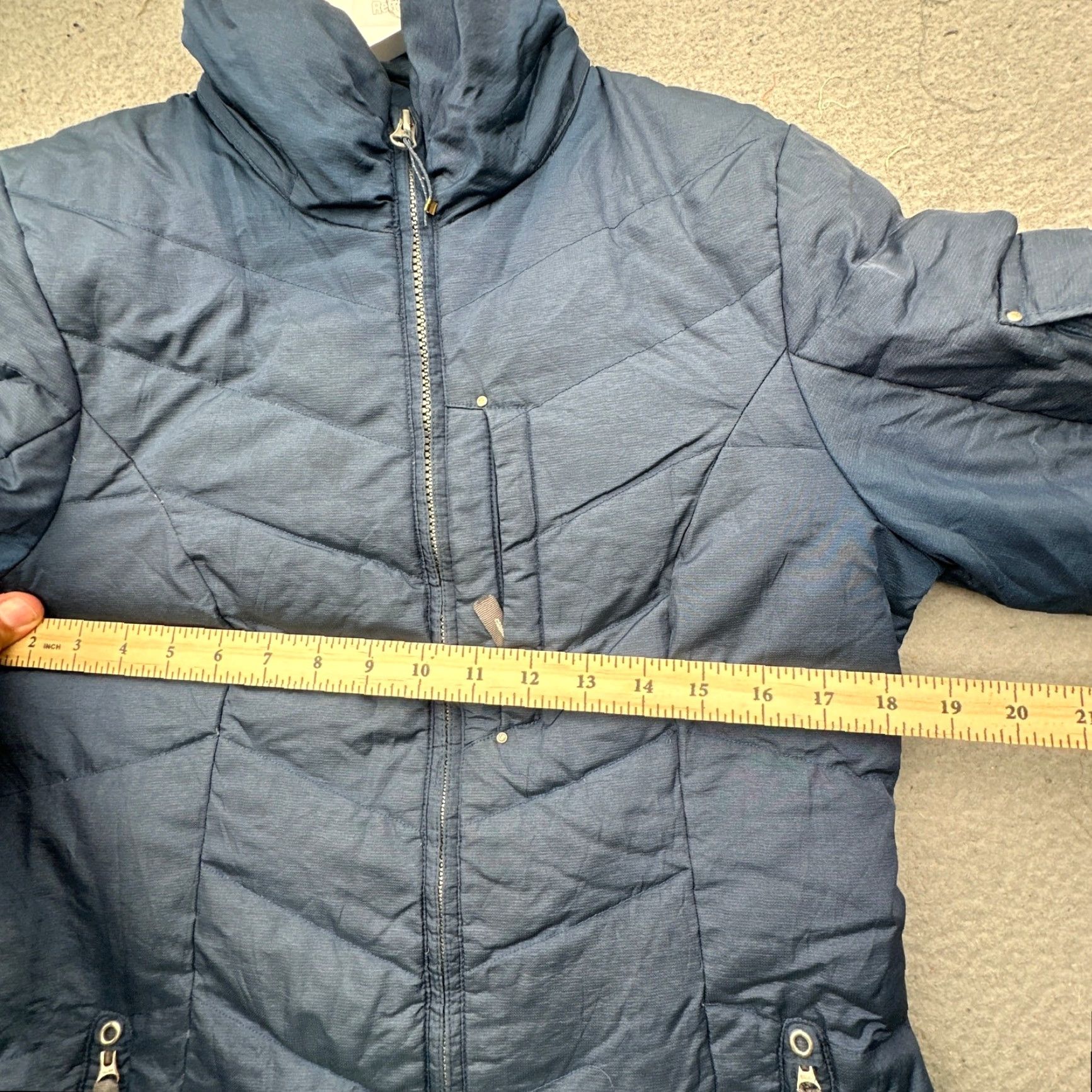 Eddie Bauer VINTAGE Eddie Bauer Sun Valley Goose Down Parka Jacket Women XS Blue 650 Fill NO HOOD Puffer Coat Boys Girls Mens Womens Size XS / US 0-2 / IT 36-38 - 3 Thumbnail