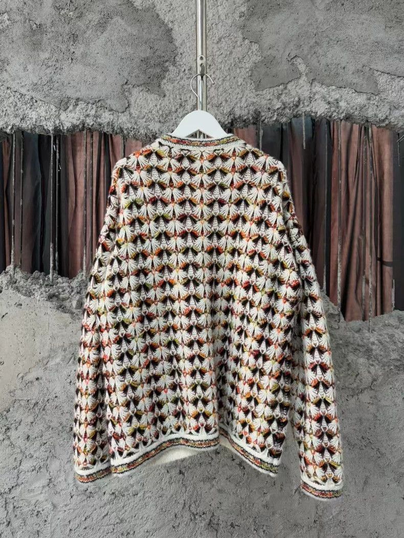 Chanel Chanel White gold double C silver buckle wool cardigan coa Size XS / US 0-2 / IT 36-38 - 2 Thumbnail