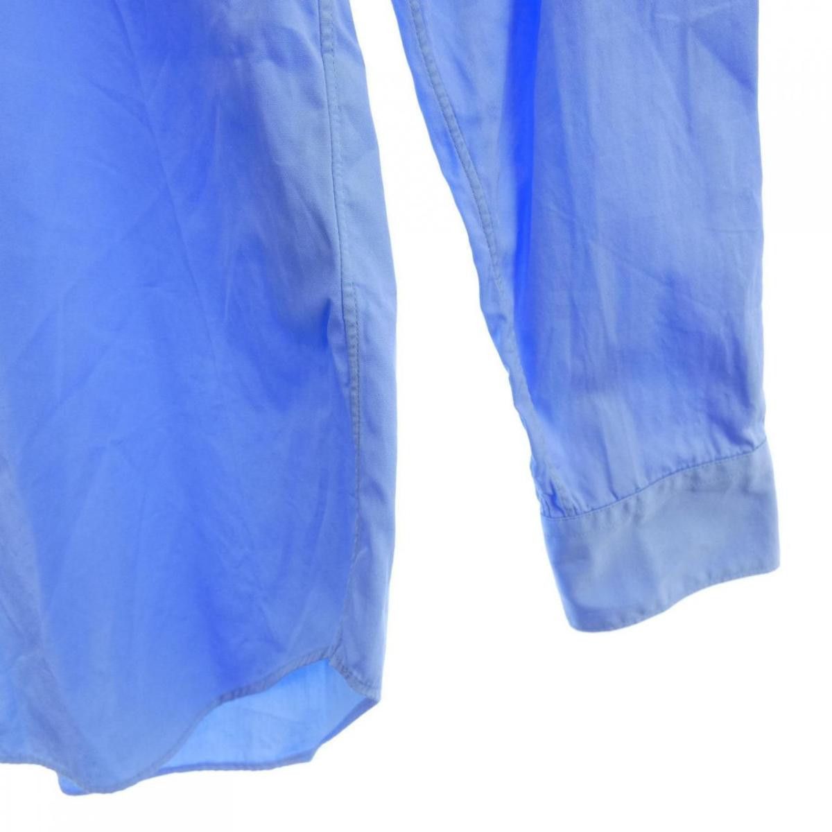 Comme des Garcons SHIRT Shirt Long Sleeve Chest Pocket Button Up Cotton Blue Size US XS / EU 42 / 0 - 5 Thumbnail