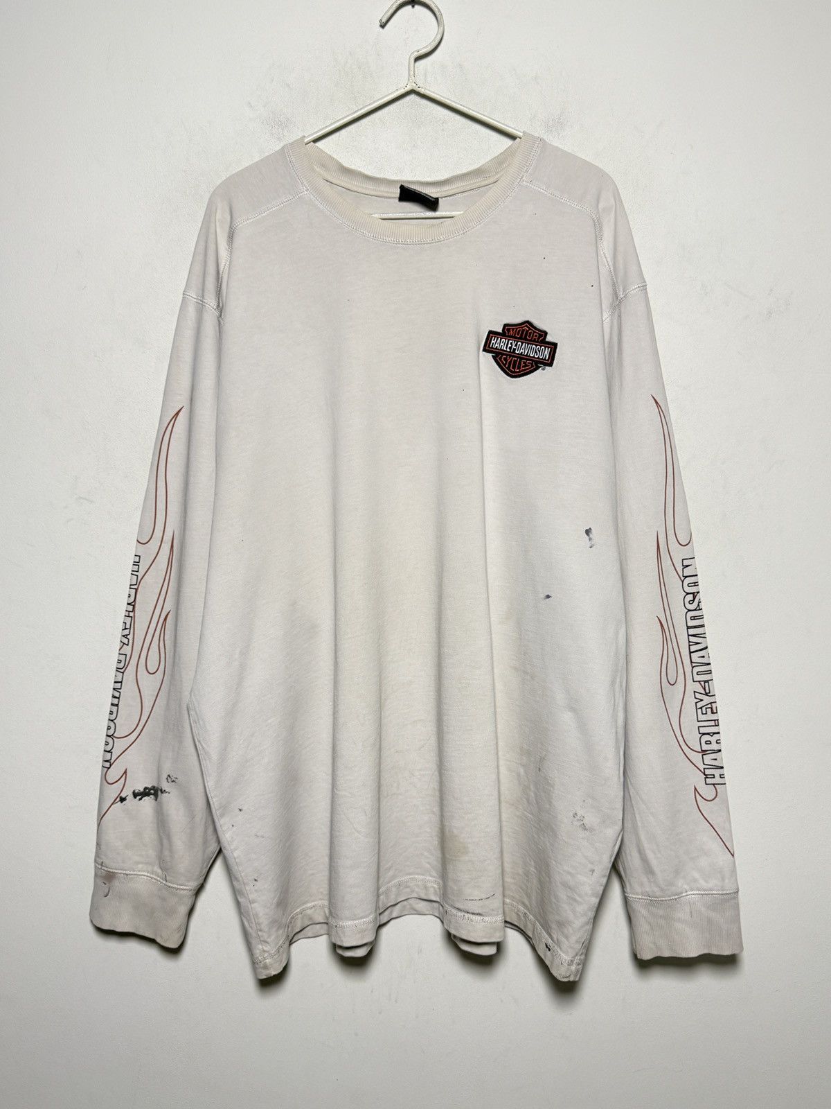 Harley Davidson vintage painters harley davidson long sleeve Size US XXL / EU 58 / 5 - 1 Thumbnail