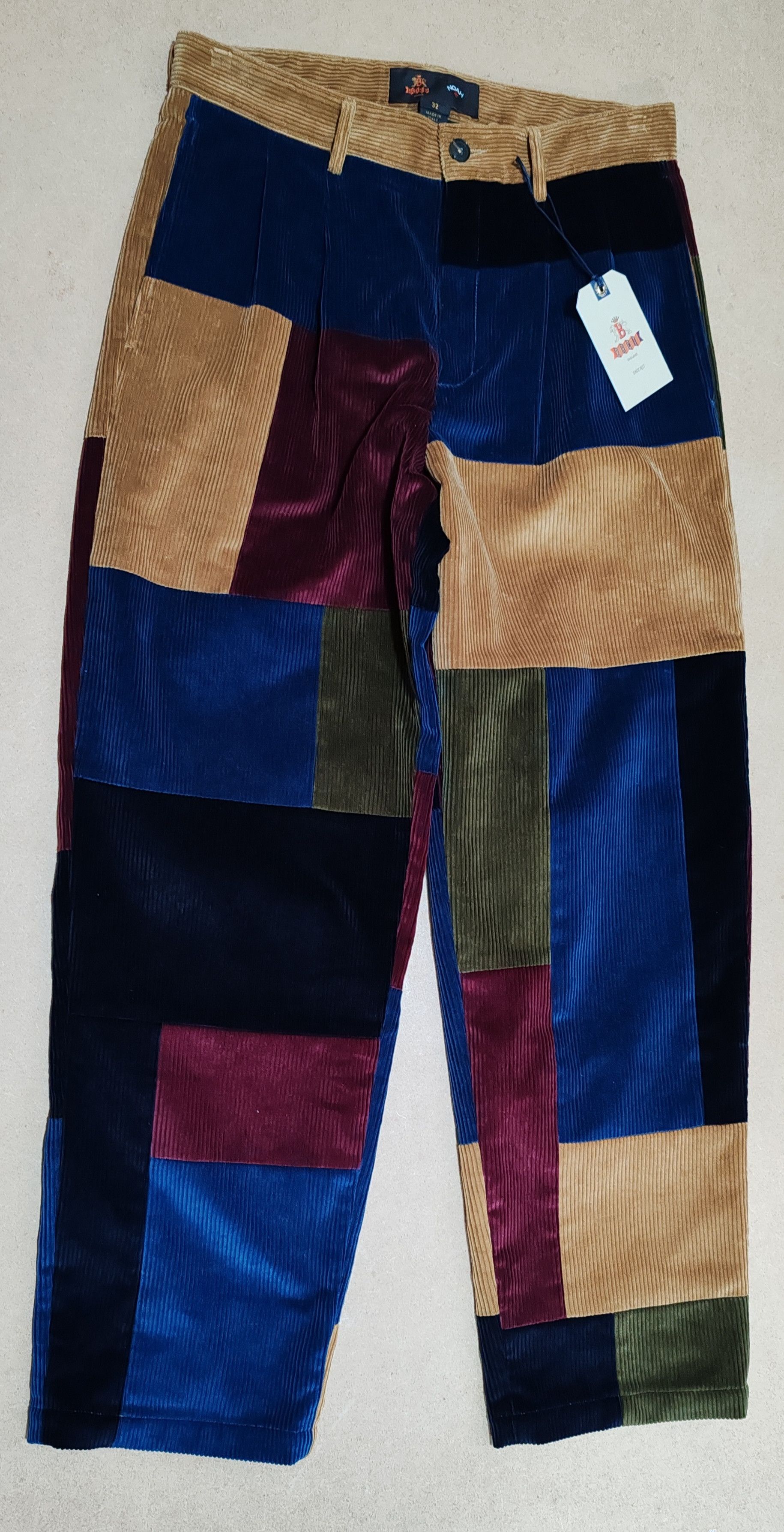 Baracuta Noah X Baracuta Double-Pleat Patchwork Corduroy Tg:34 Size US 34 / EU 50 - 8 Thumbnail