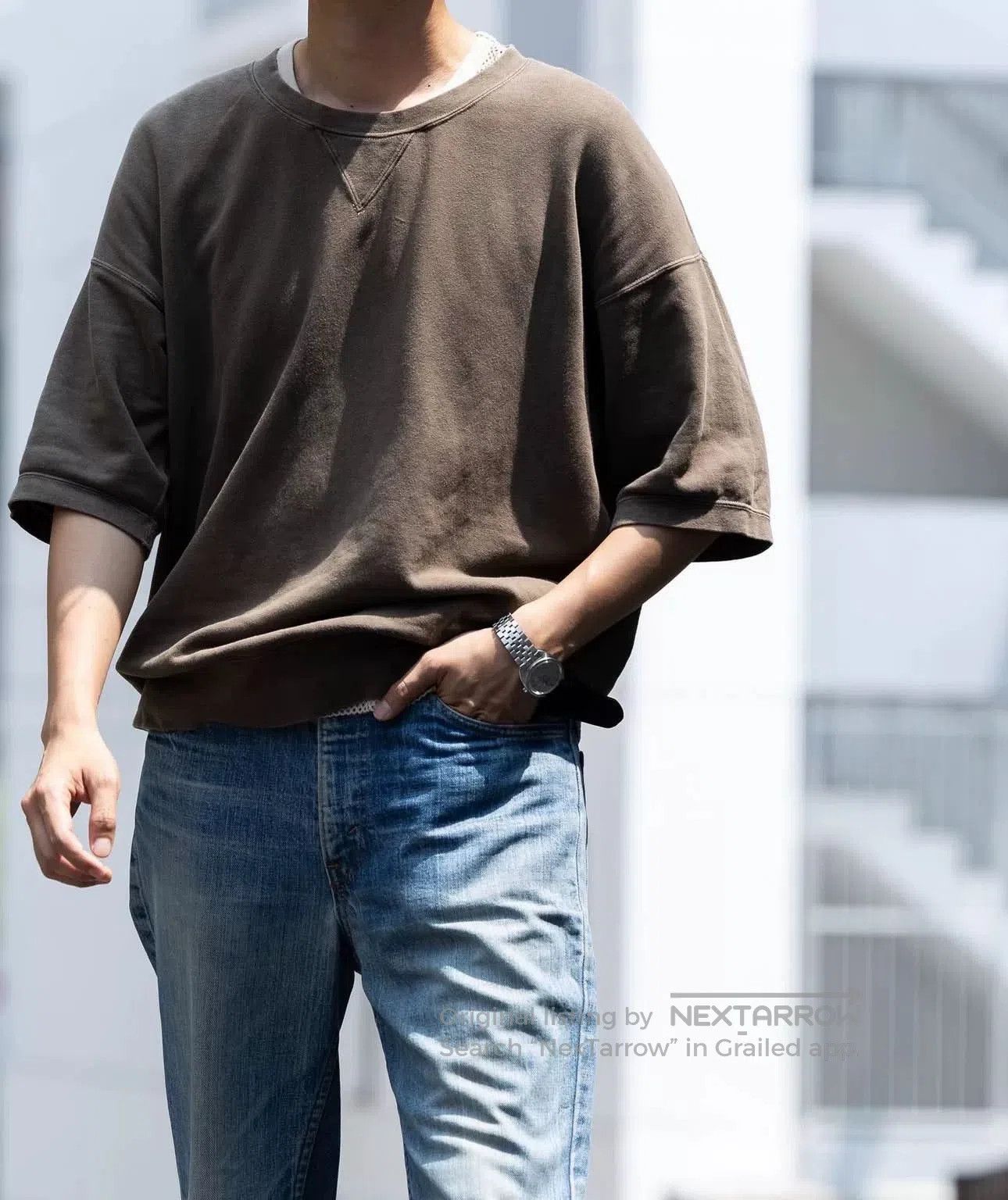 Visvim visvim mud dye 3/4 sleeve top. Size US M / EU 48-50 / 2 - 1 Thumbnail