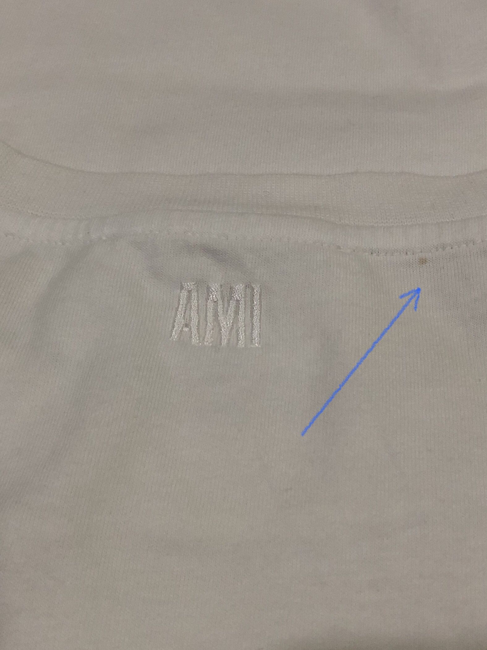 AMI AMI Alexandre Mattiussi White Tee - Red Heart Logo (Size L) Size US L / EU 52-54 / 3 - 9 Thumbnail