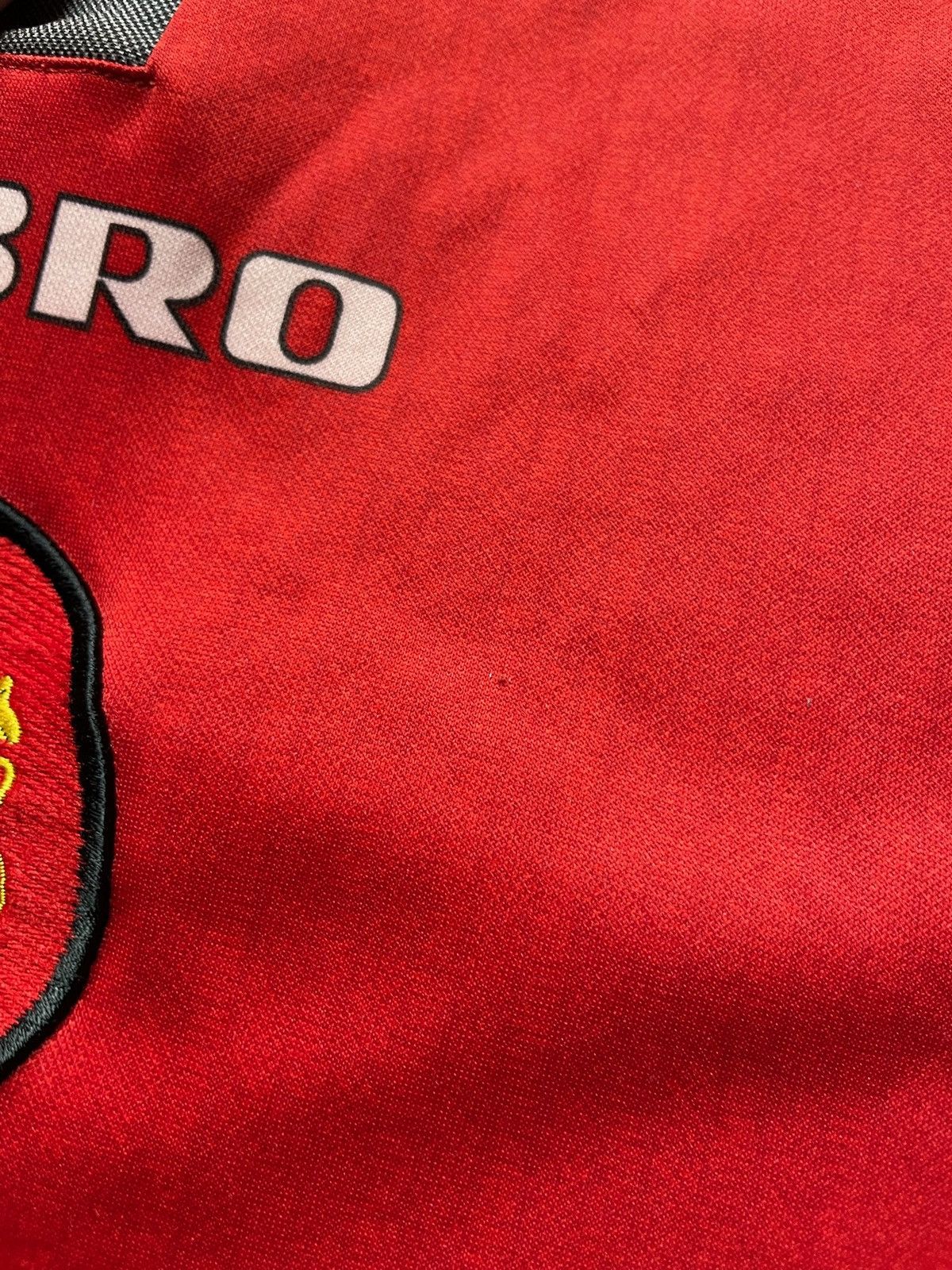 Umbro Vintage Manchester United Umbro polo retro jersey rare M Size US M / EU 48-50 / 2 - 6 Thumbnail