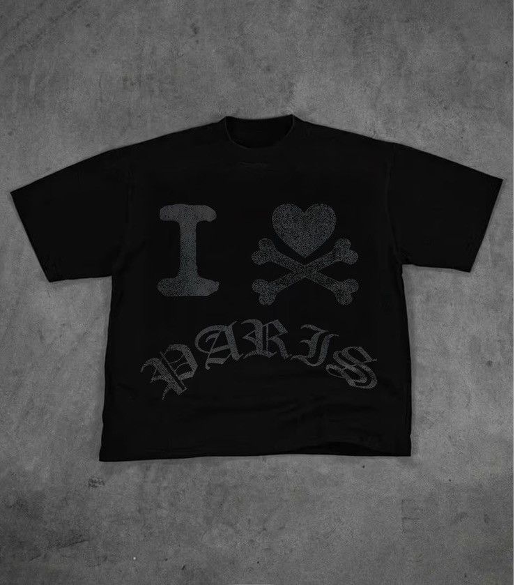Japanese Brand × Vintage I HEART PARIS Size US L / EU 52-54 / 3 - 1 Thumbnail