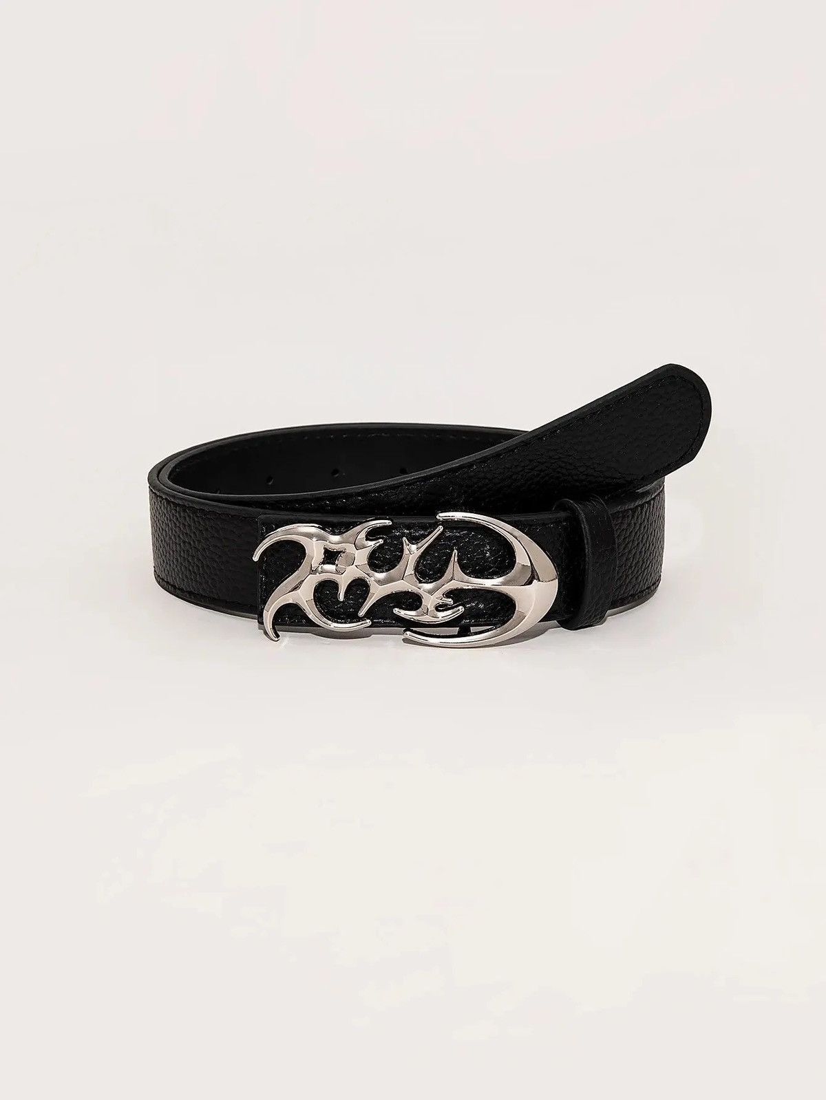 Japanese Brand × Leather Special Shaped Buckle Pu Leather Size ONE SIZE - 1 Thumbnail