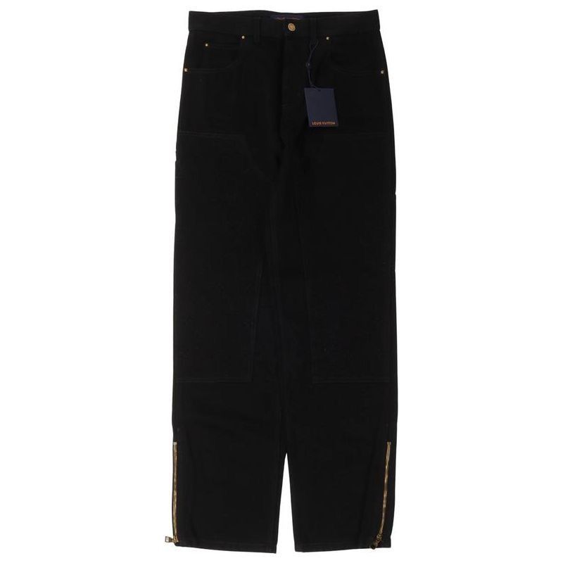Louis Vuitton Louis Vuitton Monogram Double Knee Carpenter Jeans Size US 36 / EU 52 - 1 Thumbnail
