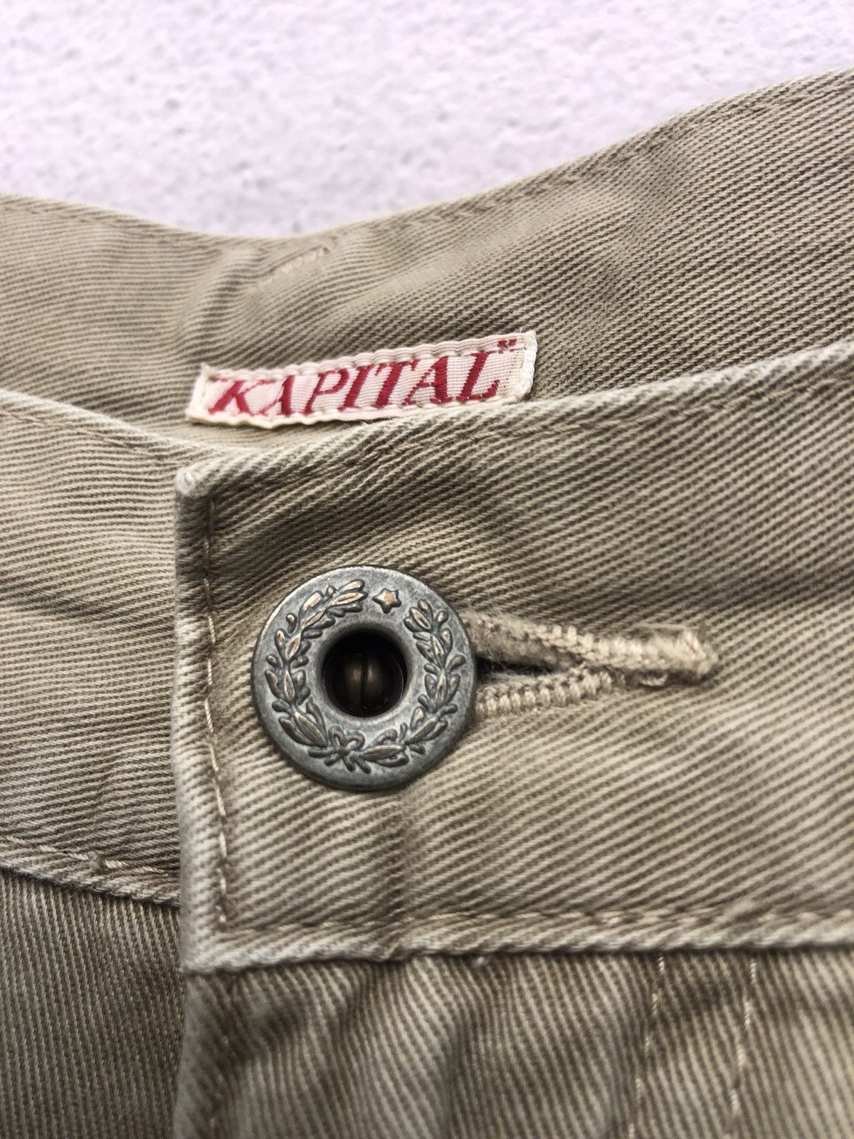 Kapital Kapital Back Buckle Pants Size US 27 - 9 Thumbnail